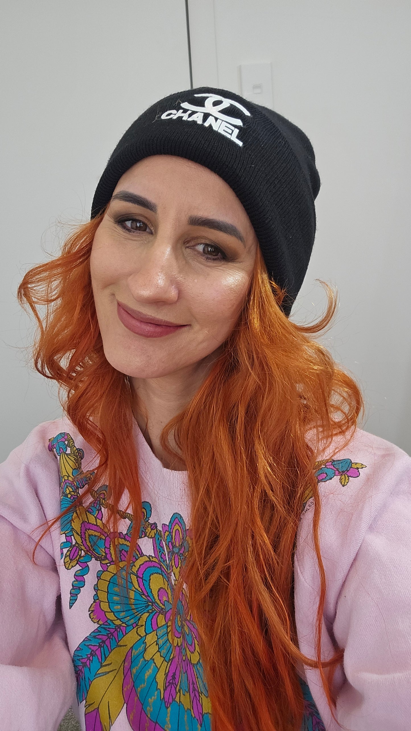 Black Gucci Beanie (not real)