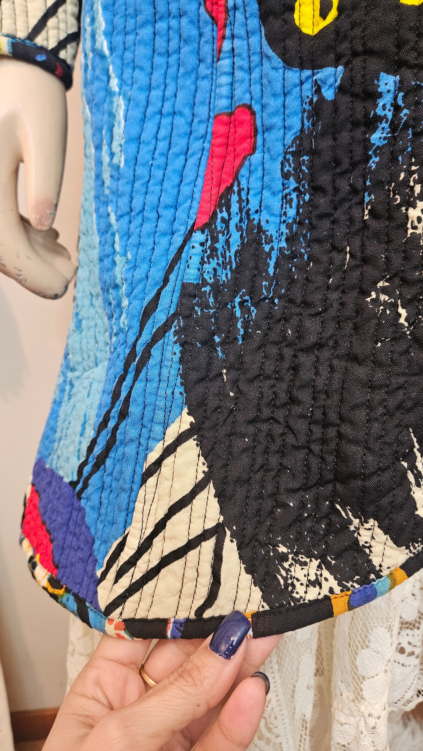 QUILTED ZANZIBAR COAT