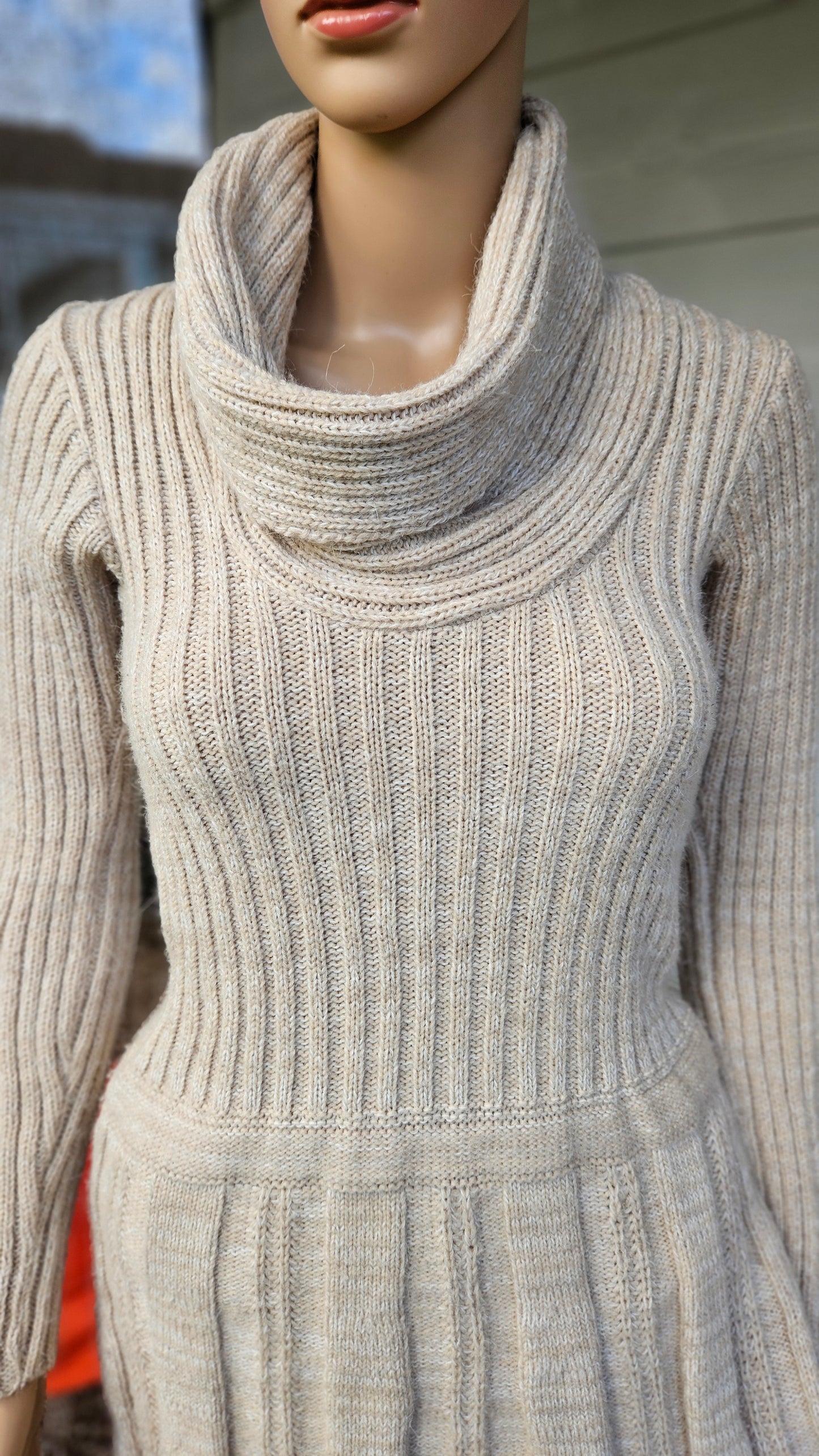 Lovely woolnet Warm Dress Tunic