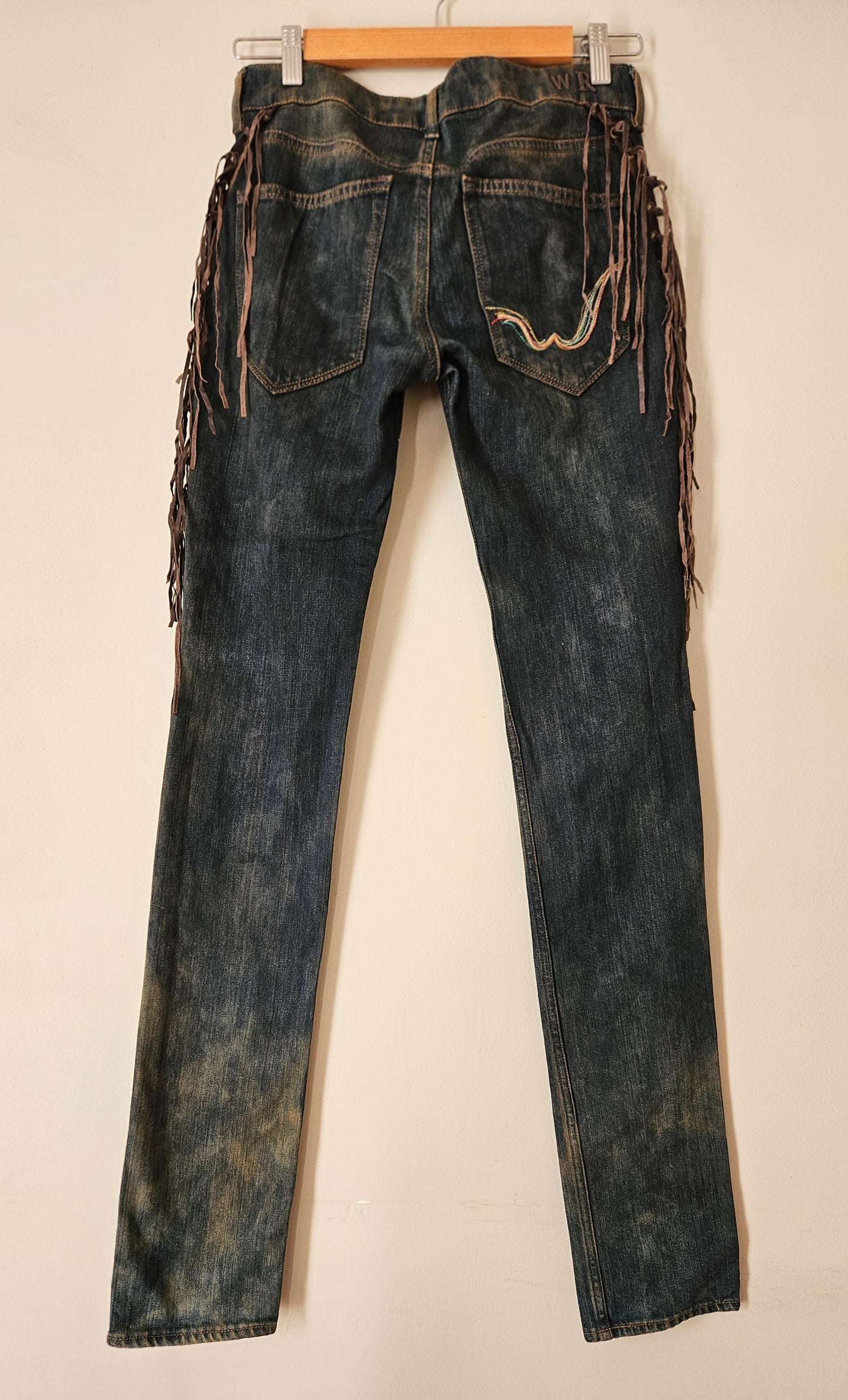 Stunning These are Reply  Carmela Y2K Denim Fringe pants - Women's Jeans