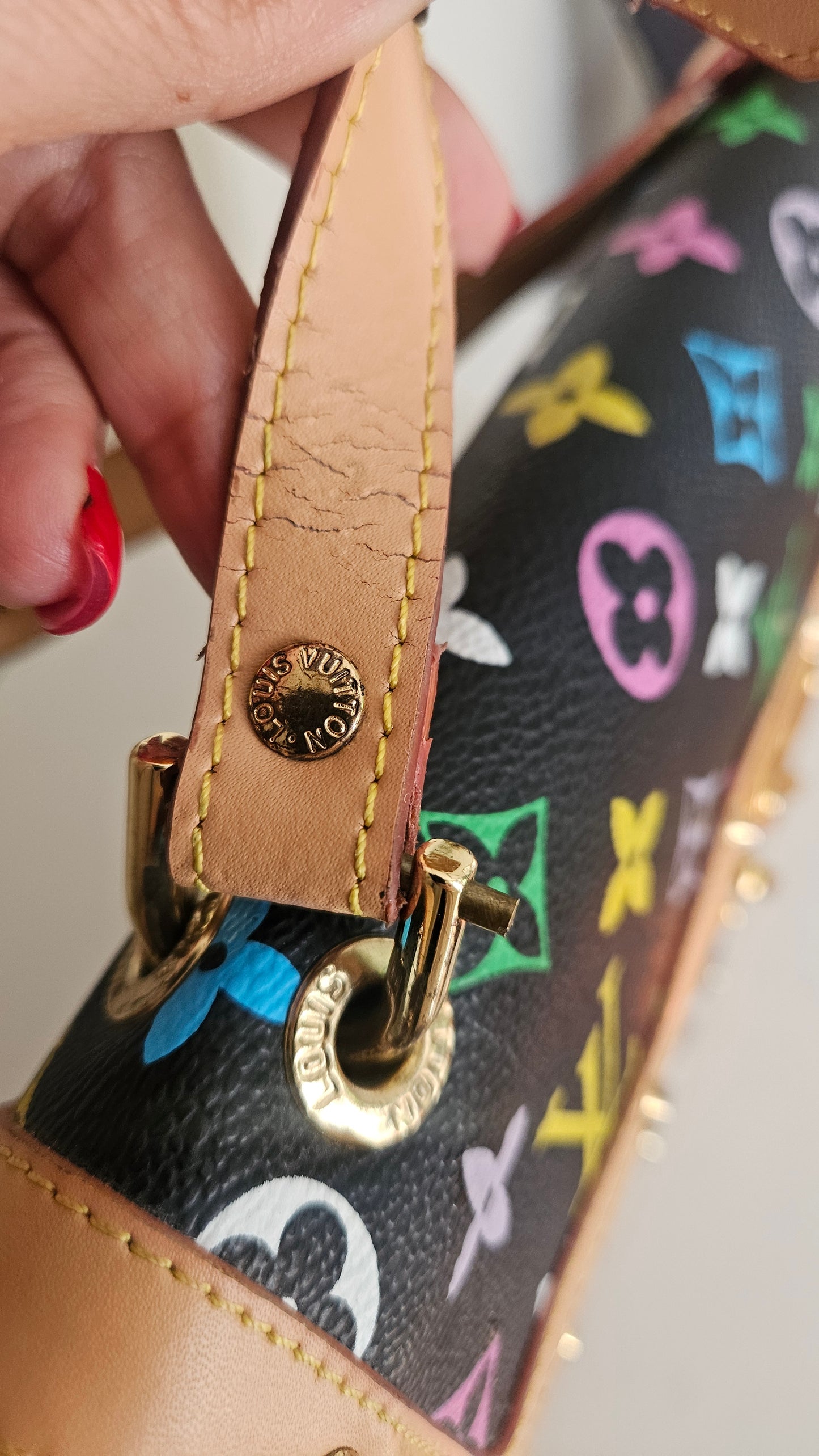Lovely Vintage Hand bag Louis V. Inspired Handbag - LV style Bag