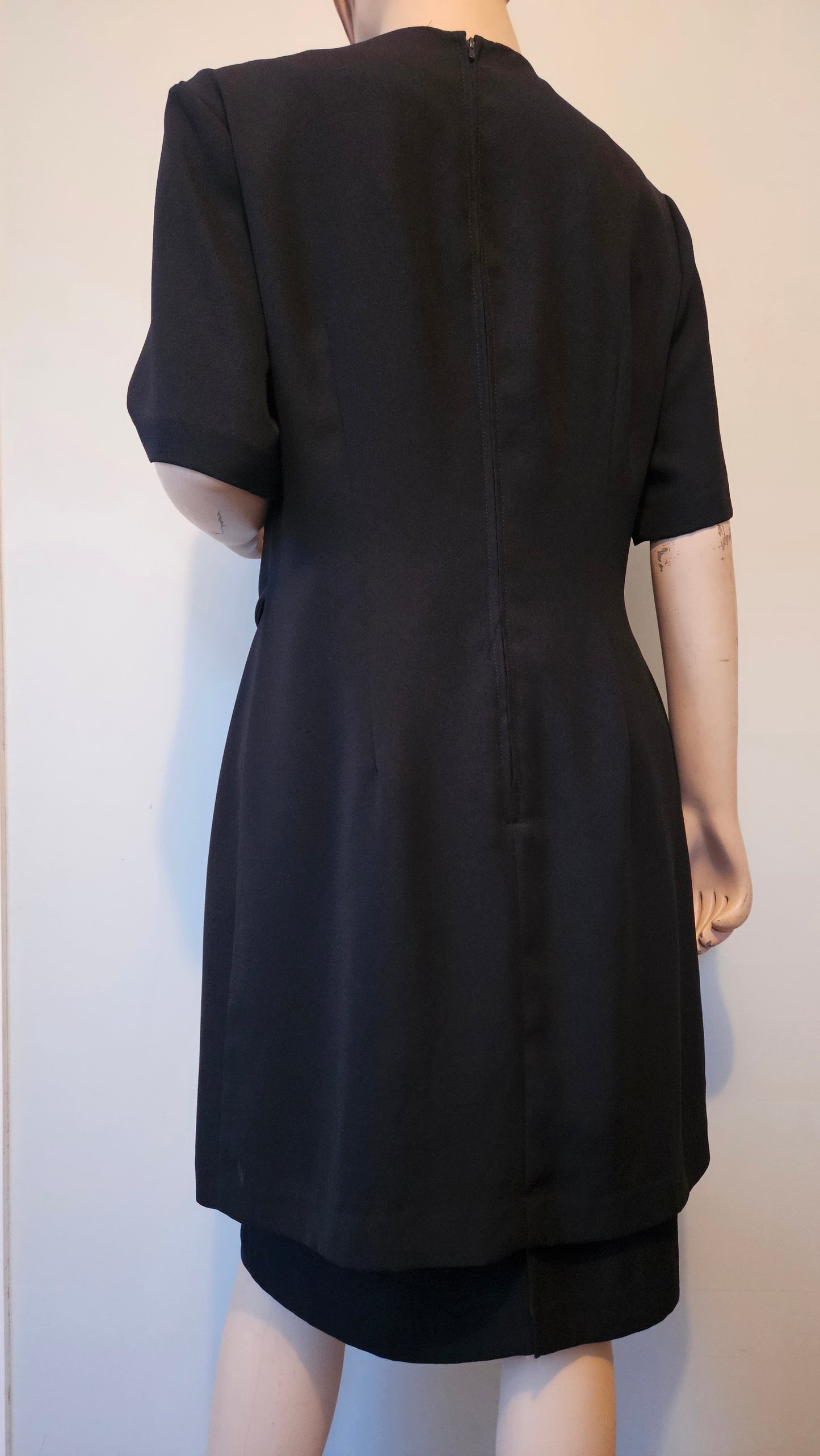 Vintage 80s Dress Made in USA. Size 10