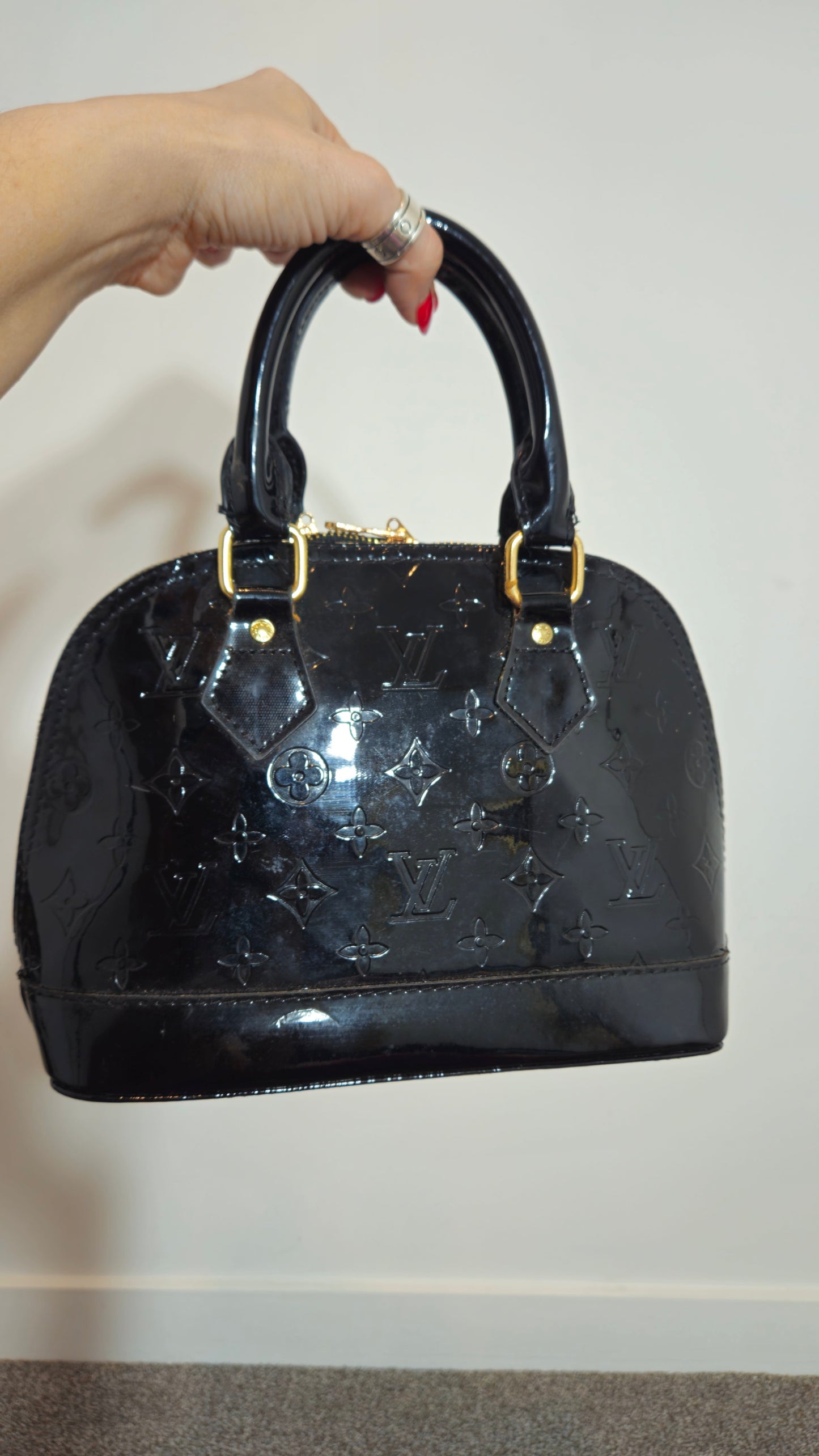 Lovely Vintage Hand bag Louis V. Inspired Handbag - LV style Bag