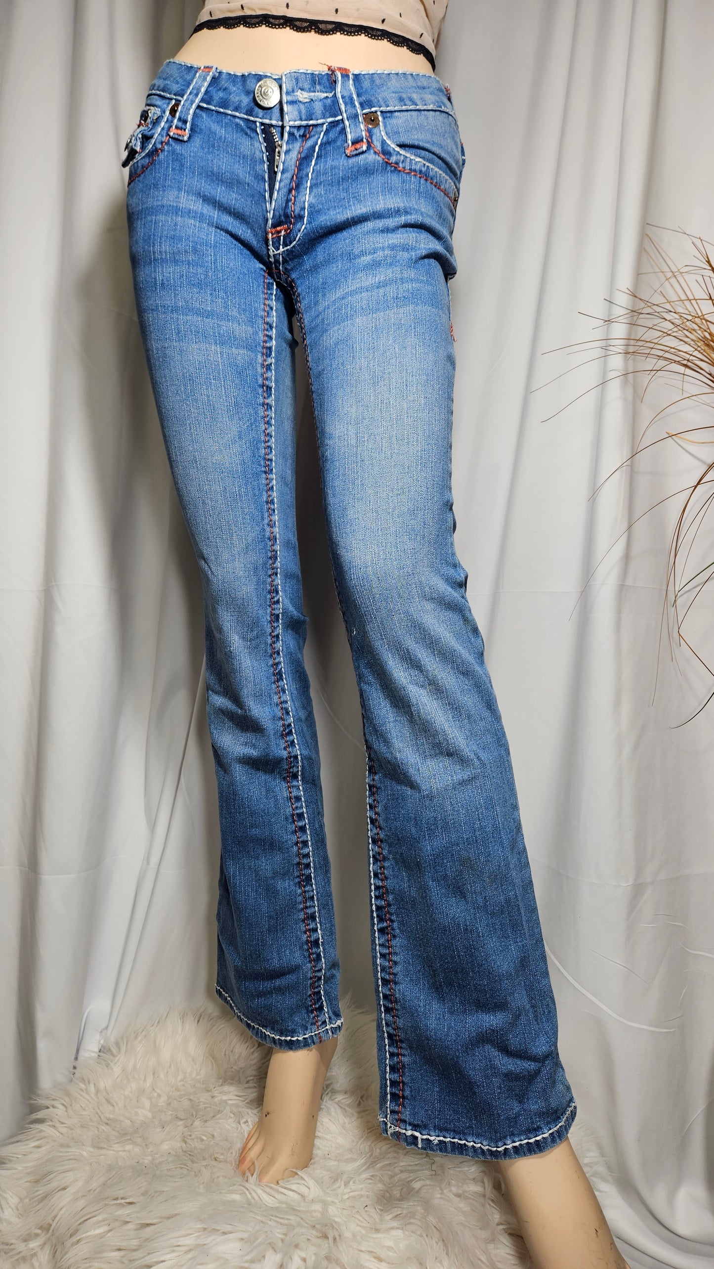 Size 24 vintage denim Y2k True Religion Jeans - Denim