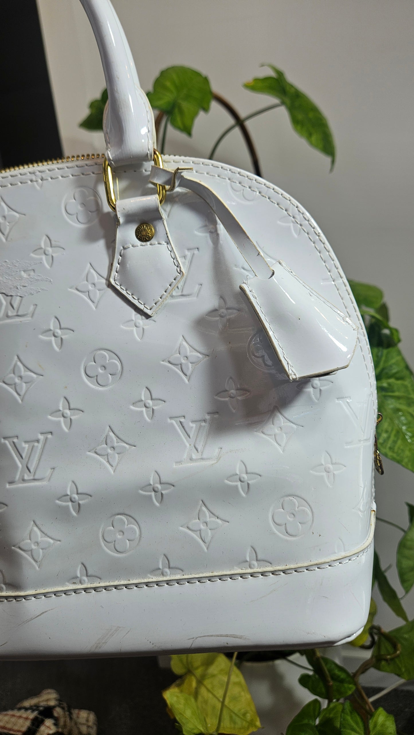 Lovely Vintage Hand bag Louis V. Inspired Handbag - LV style Bag