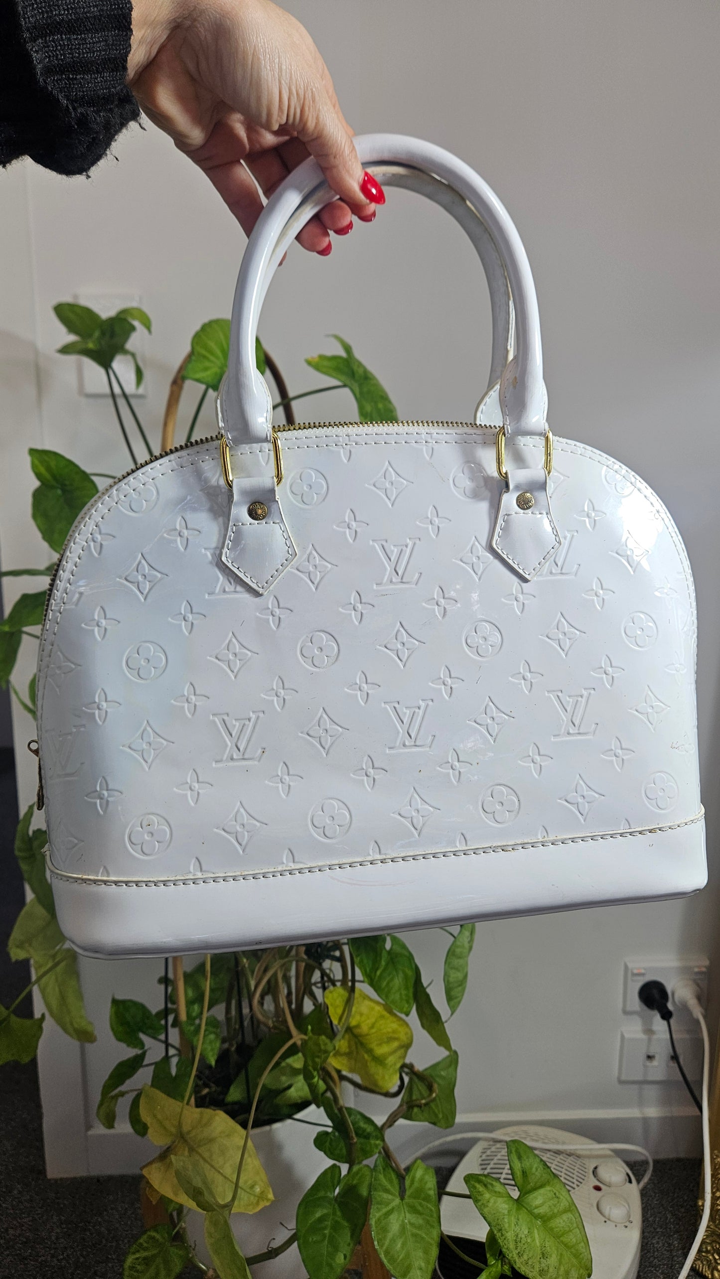 Lovely Vintage Hand bag Louis V. Inspired Handbag - LV style Bag