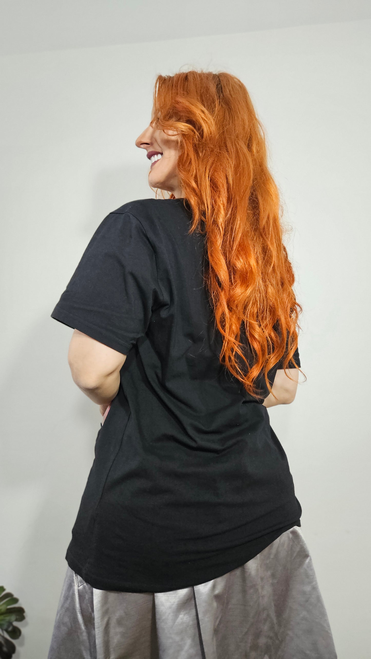 Moschino Couture top Milano Tee black Tee Size L