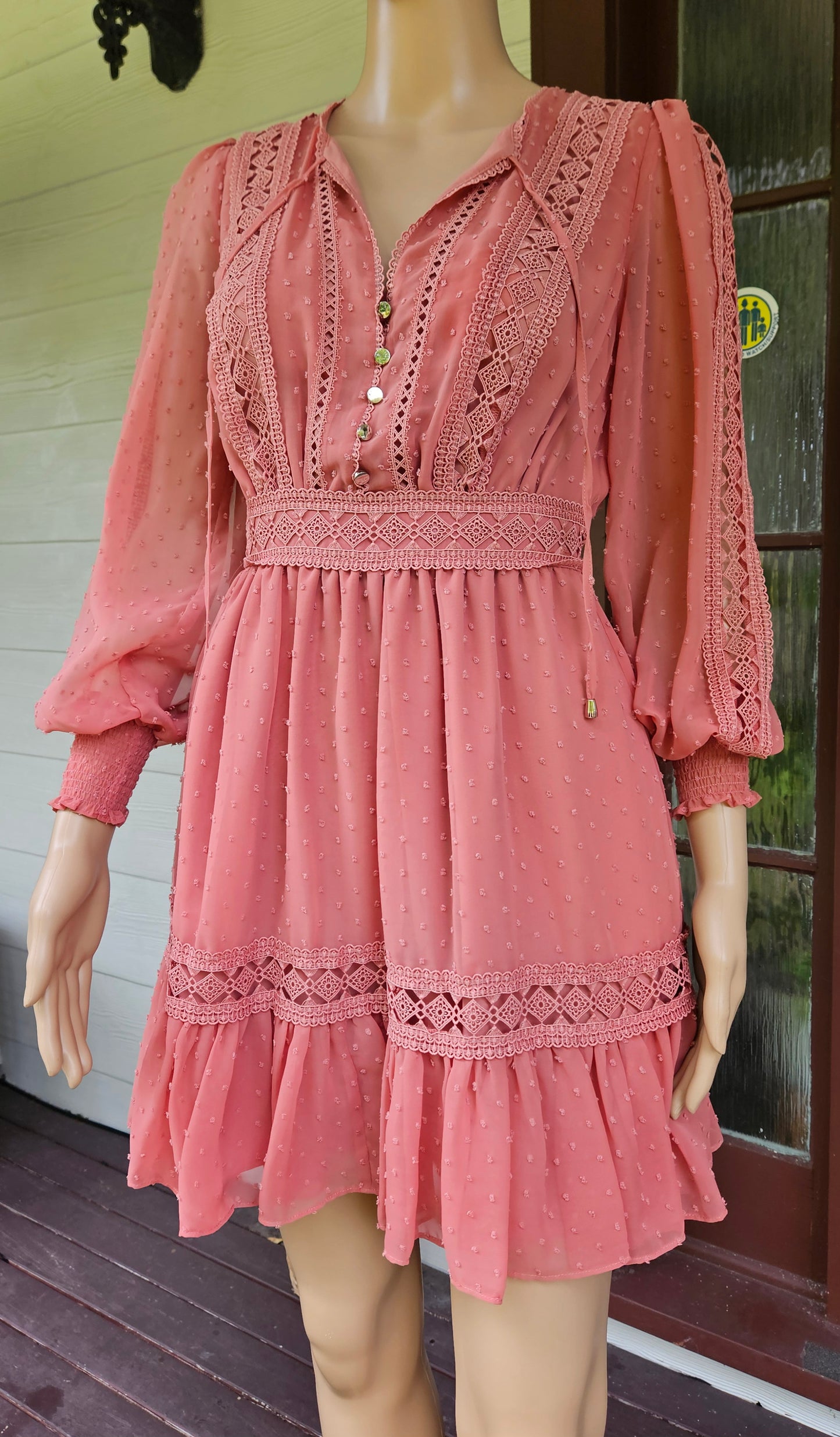 Romantic Dress by Forever New. Long sleeves Dress