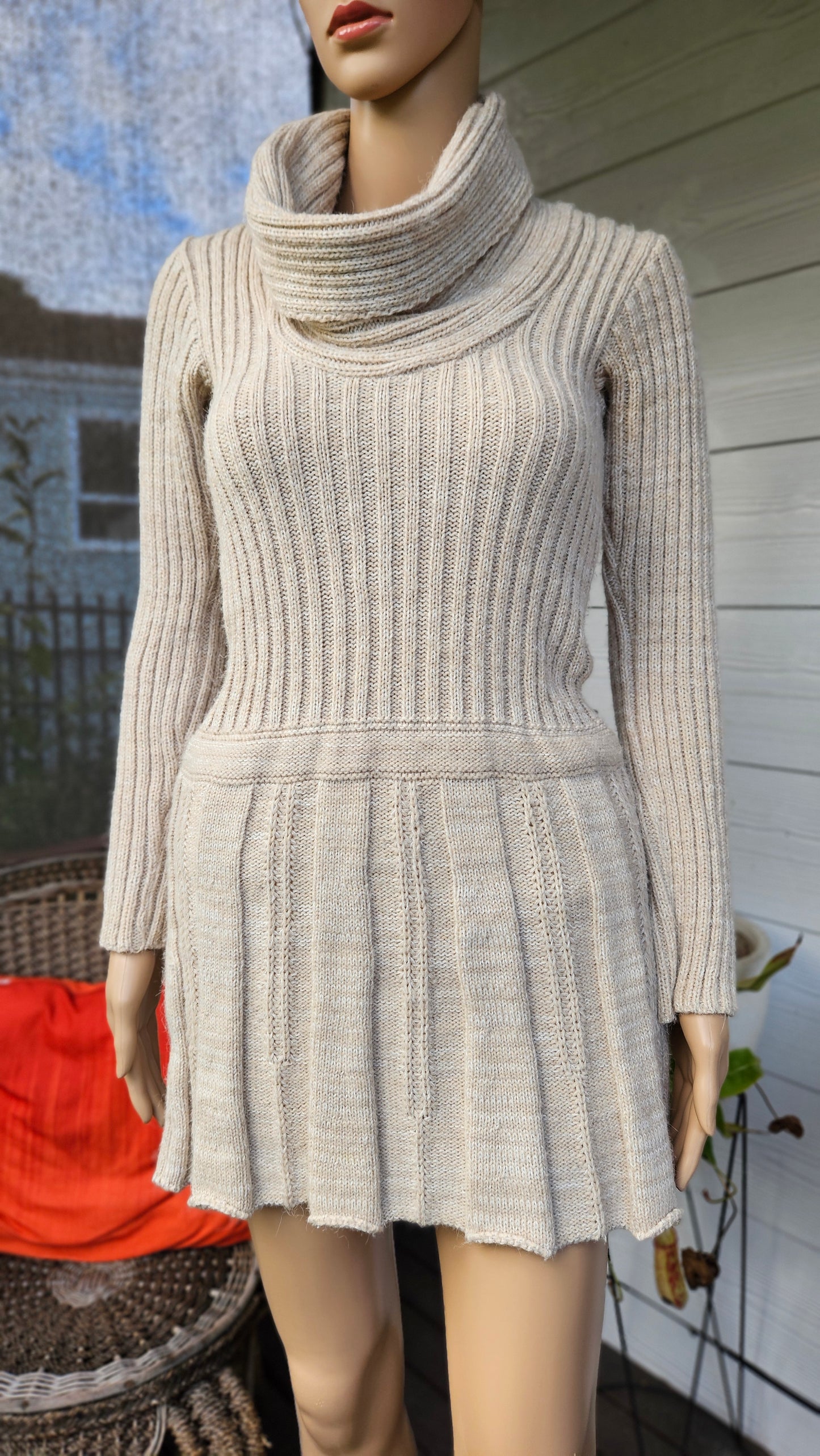 Lovely woolnet Warm Dress Tunic
