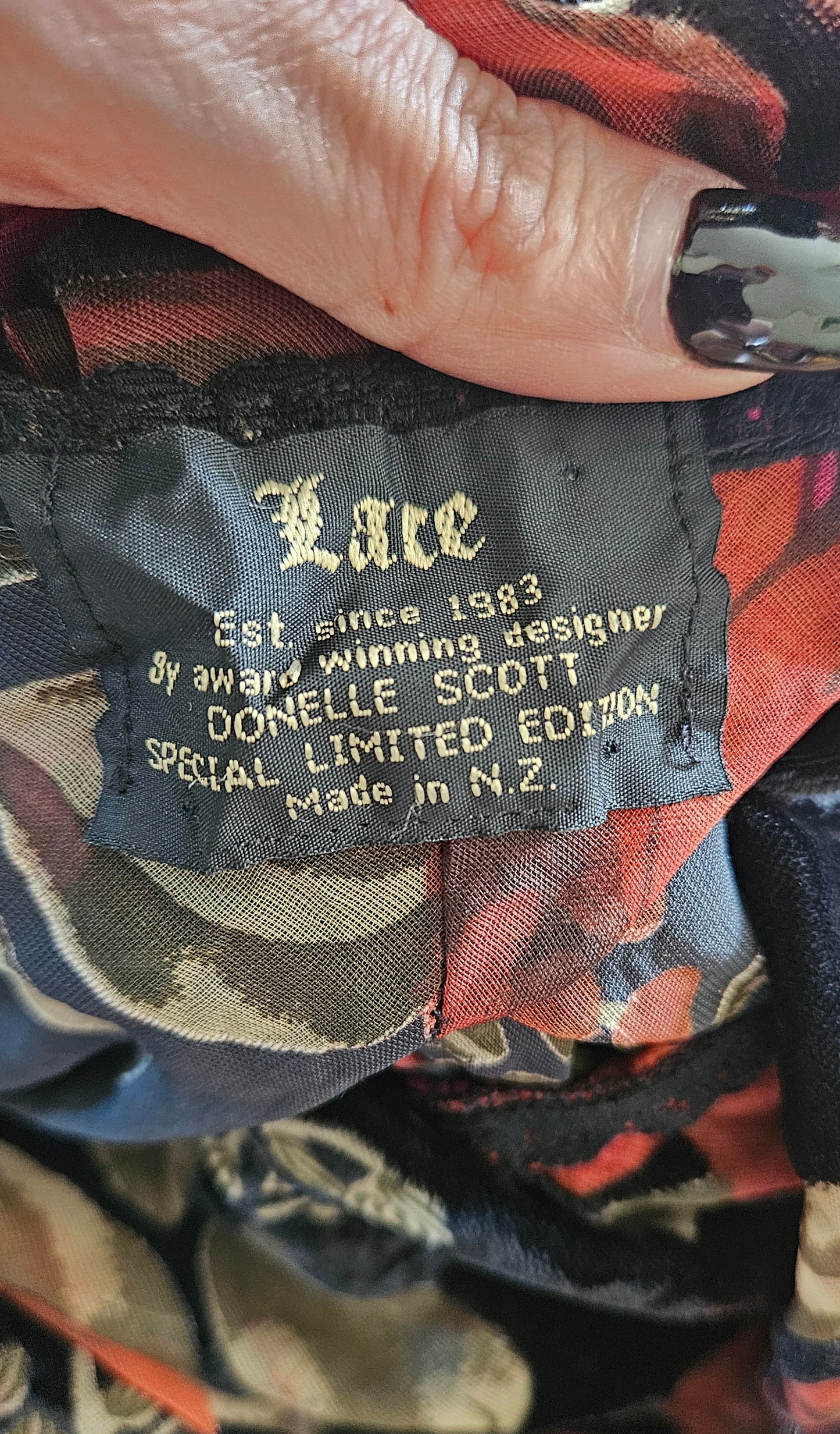 Lovely Lace Blouse Floral Design Top