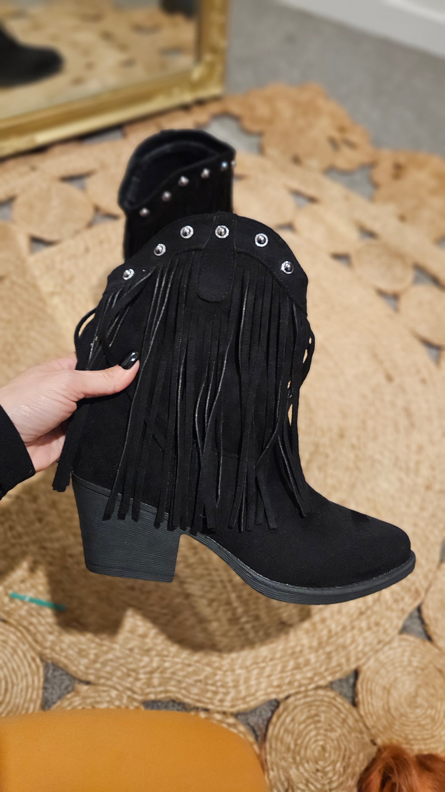CowGirl boots.  Fringe Cowboy Boots