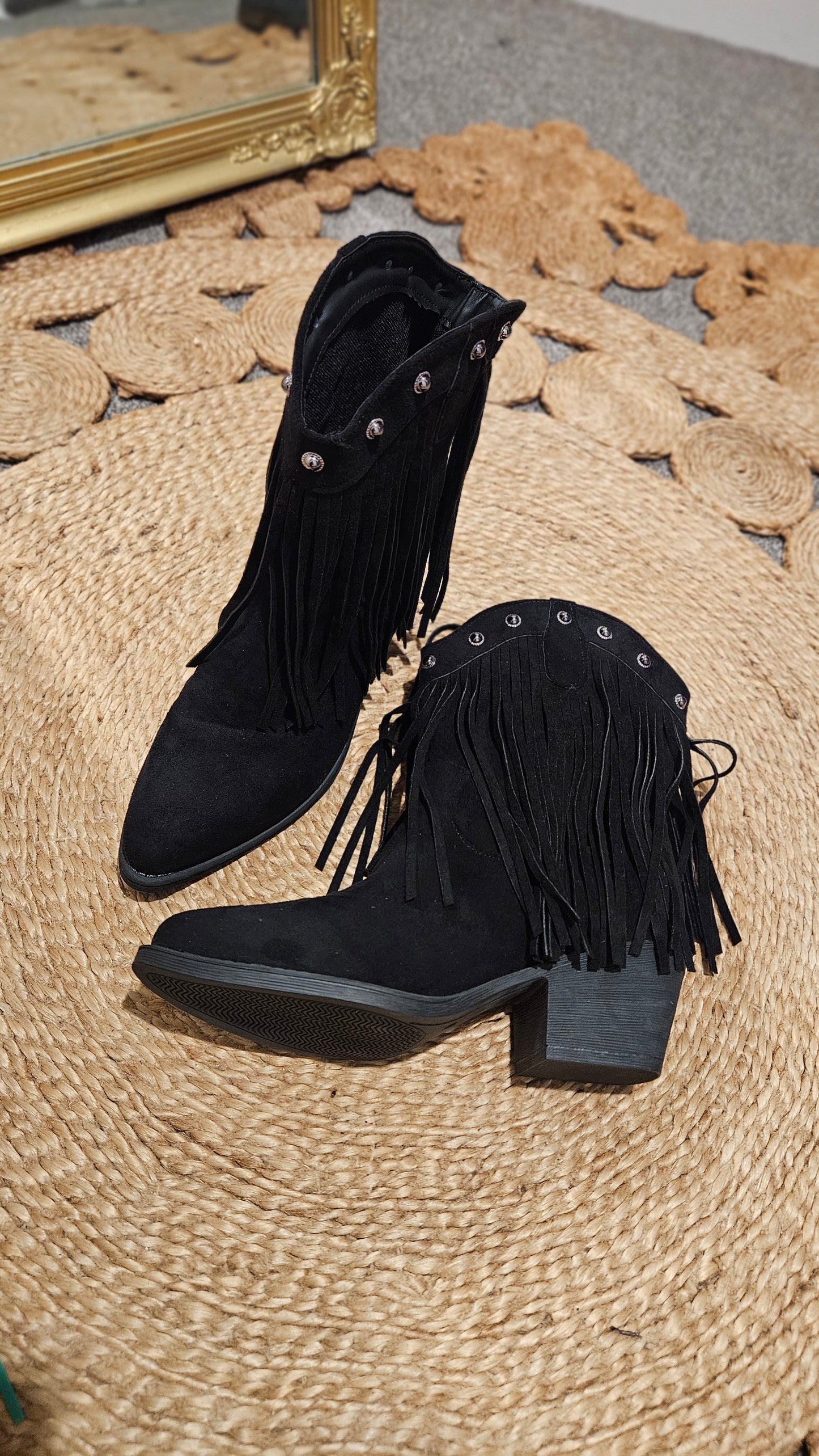 CowGirl boots.  Fringe Cowboy Boots