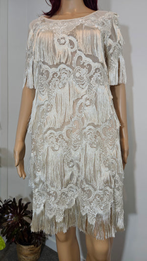 Curated Kate Sylvester Benita Fringed Mini Dress