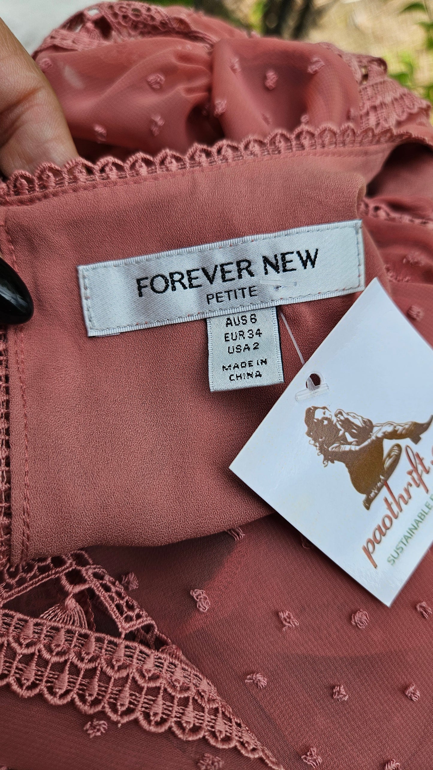 Romantic Dress by Forever New. Long sleeves Dress