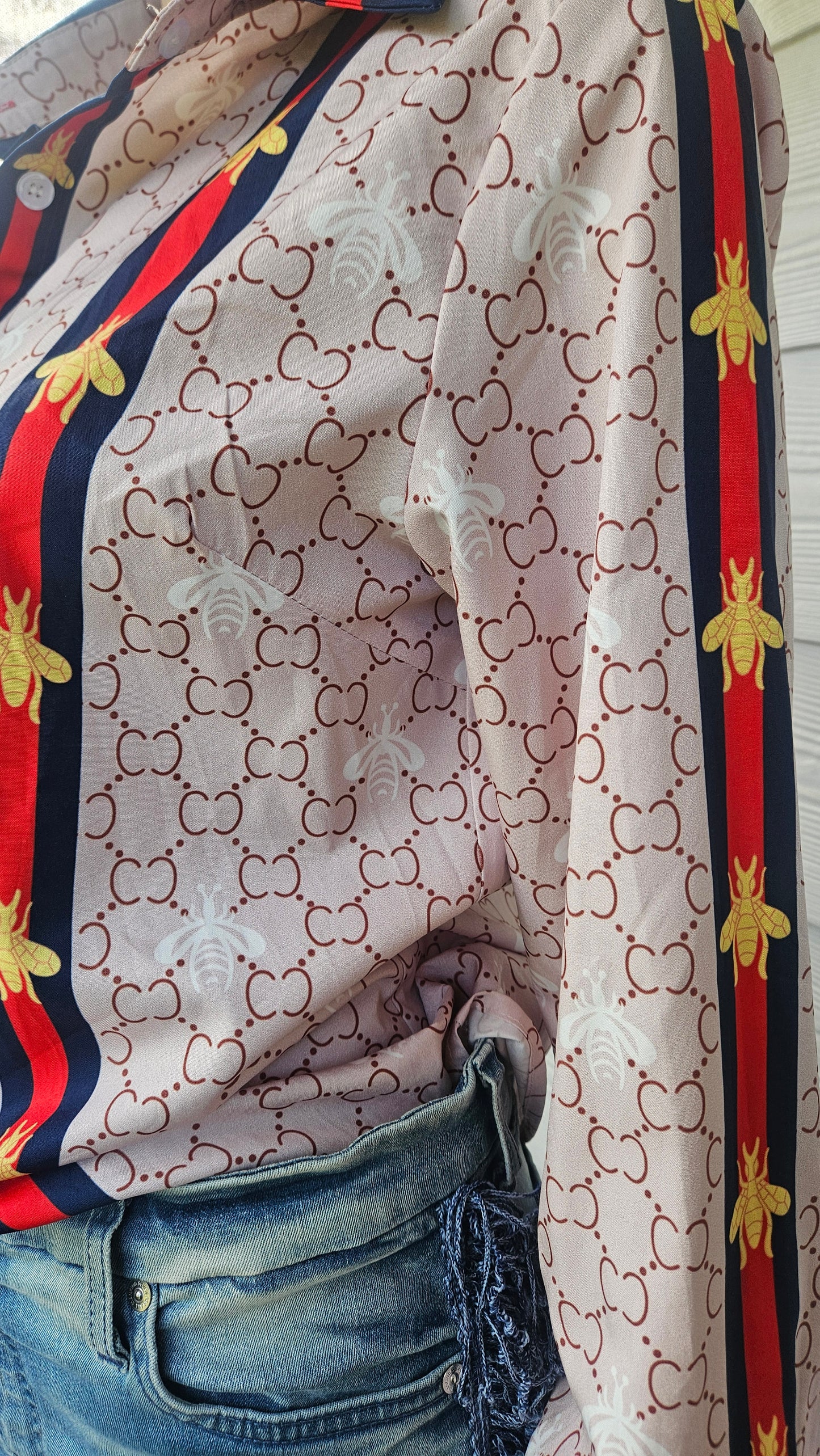 Gucci inspired Top/shirt