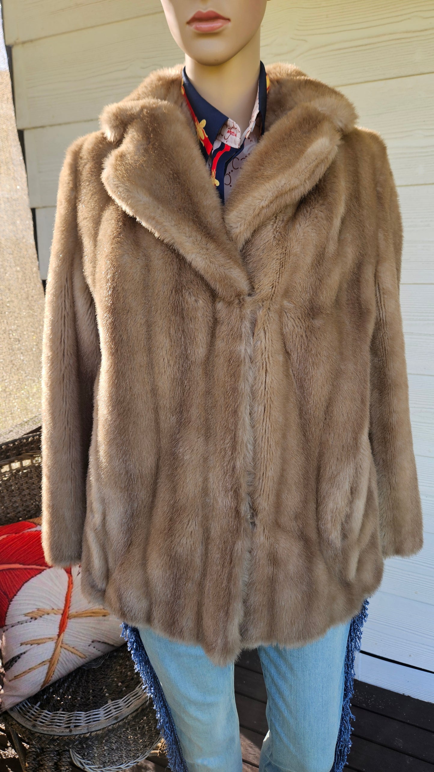 Vintage Faux Fur coat