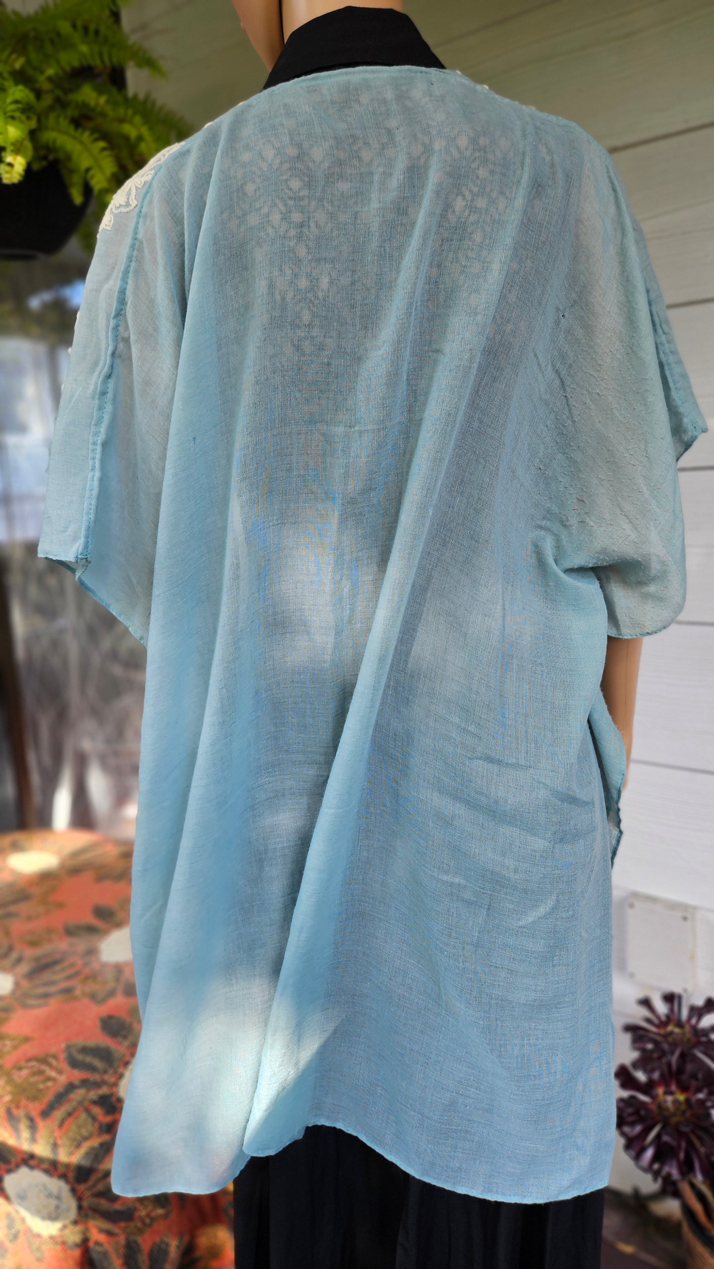 Kimono Bohemian cover-up Kimono Light Coat