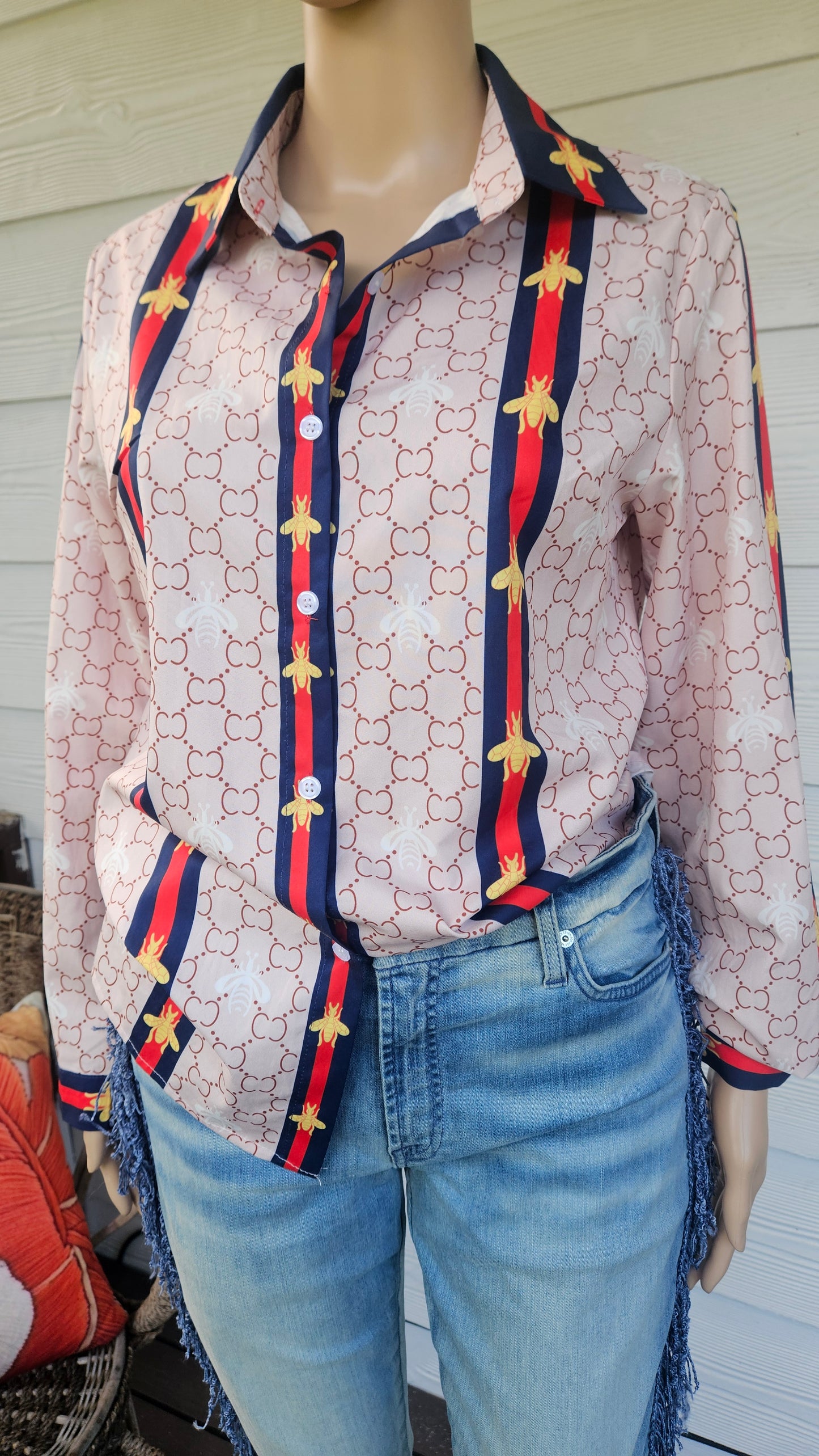 Gucci inspired Top/shirt