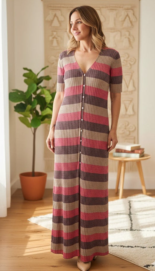 zara maxi dress or long dress, striped dress style  in good preloved condition. 