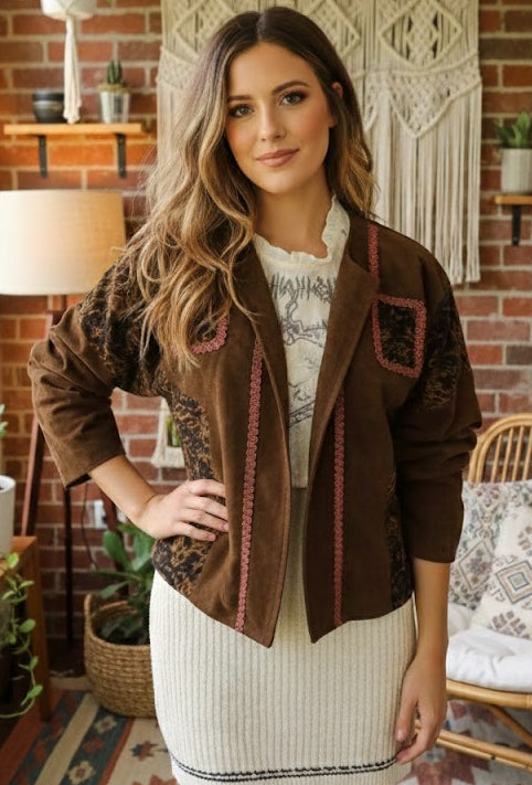 Vintage maroon Jacket