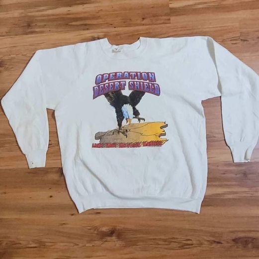 American Vintage Top 1990 Operation Desert Shield Jumper-top CREWNECK SWEATSHIRT - jumper