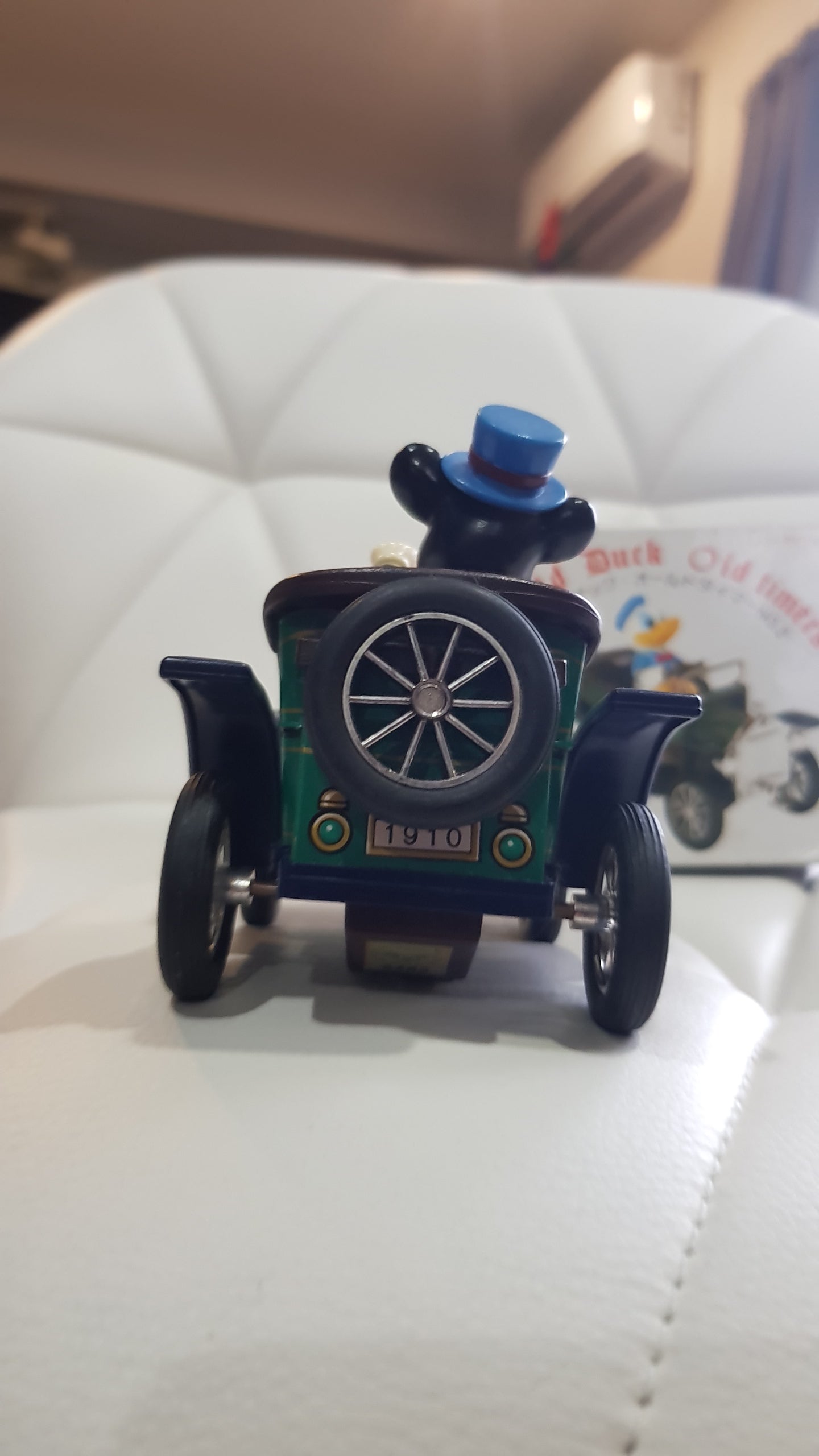 Vintage Masudaya Mickey Mouse Car Toy - Rare Find from 1982