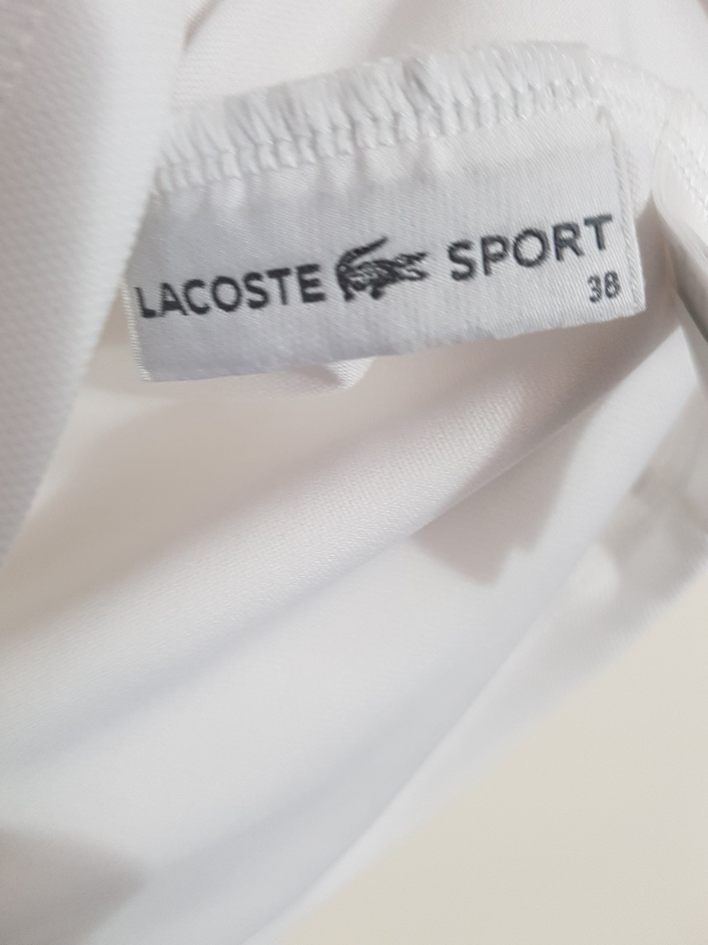 Lacoste Sport Women Sleveless Polo -Tank Size 38