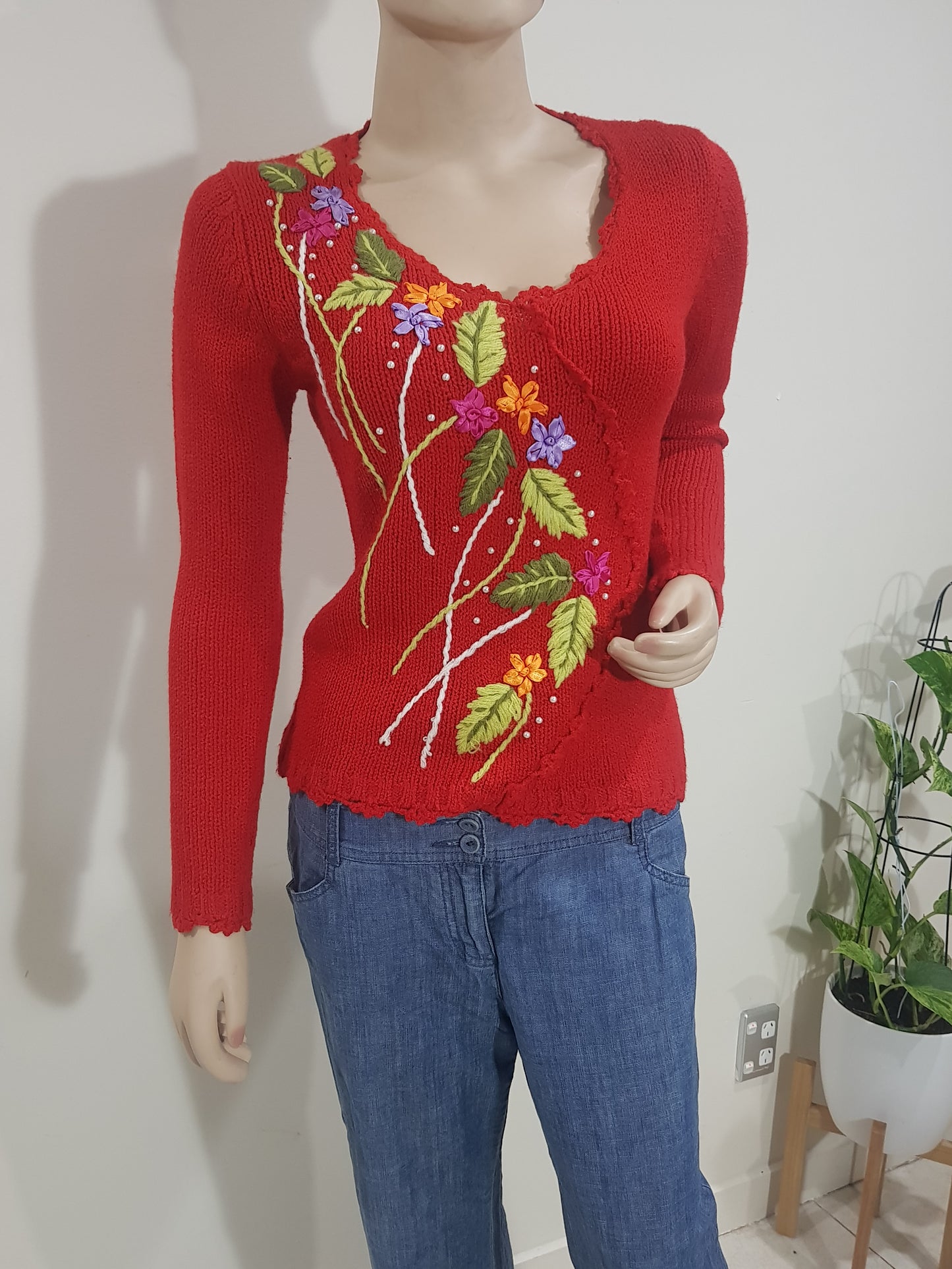 Unique Crochet Top Sweater