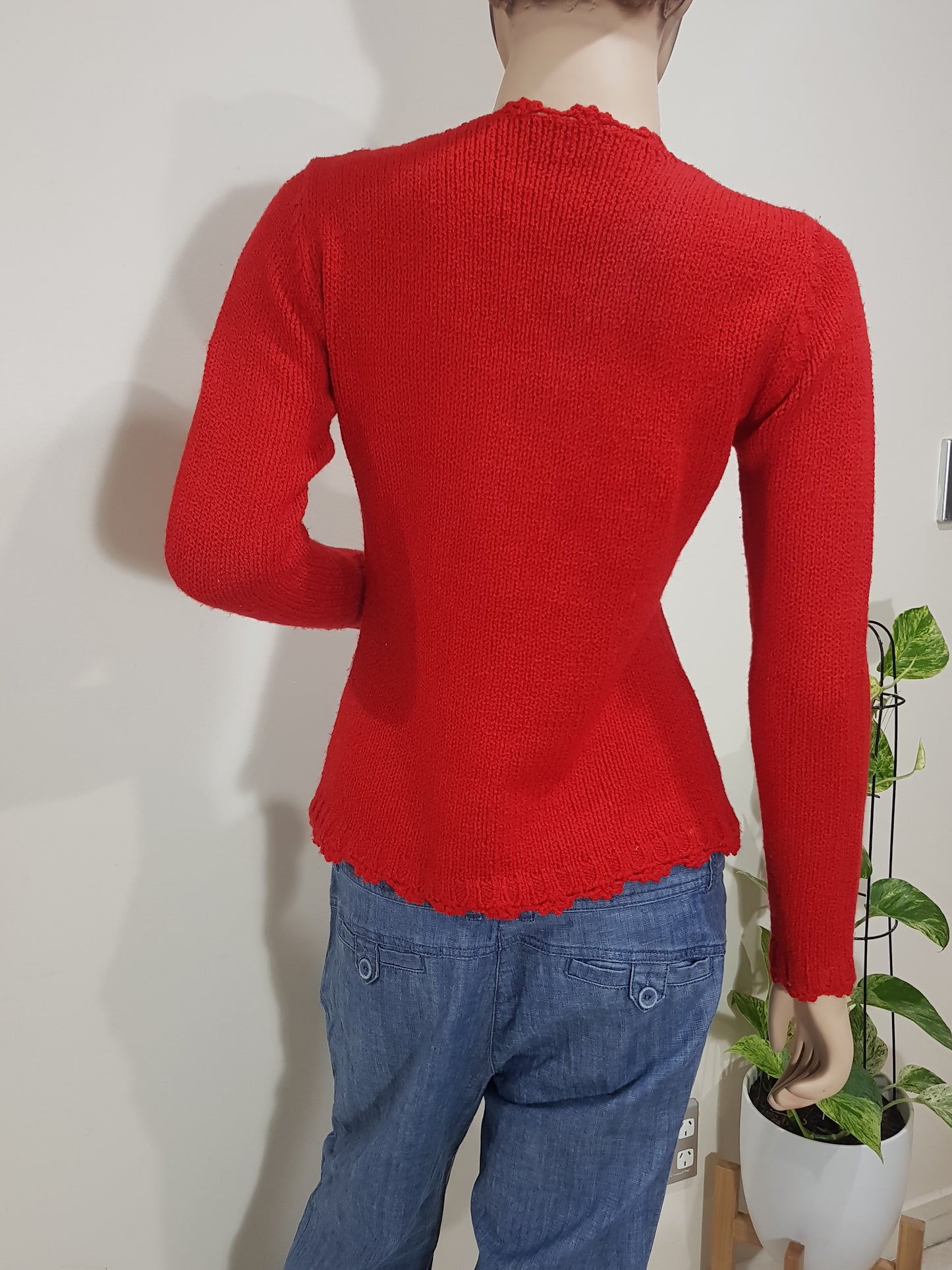 Unique Crochet Top Sweater