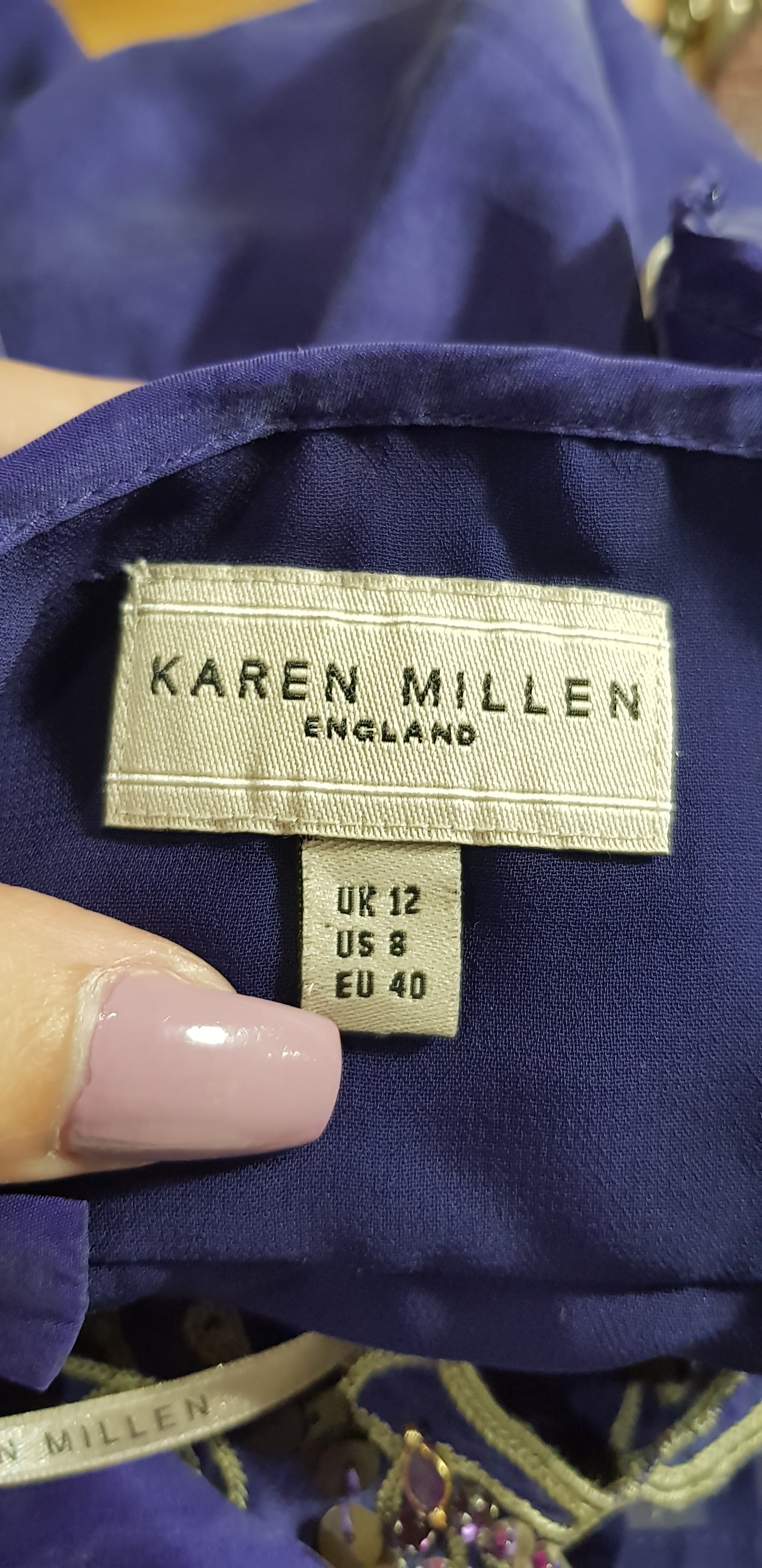 Karen Millen 100% Silk Tank, Top