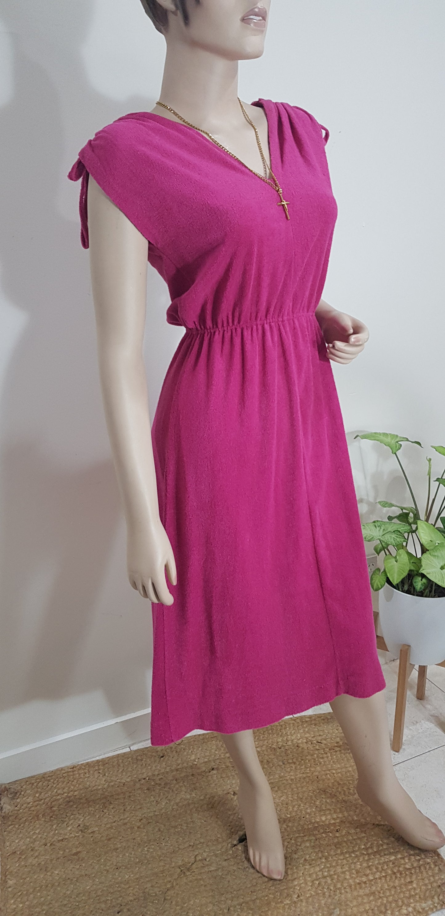 Vintage Terry Cloth Dress - Second Hand Store