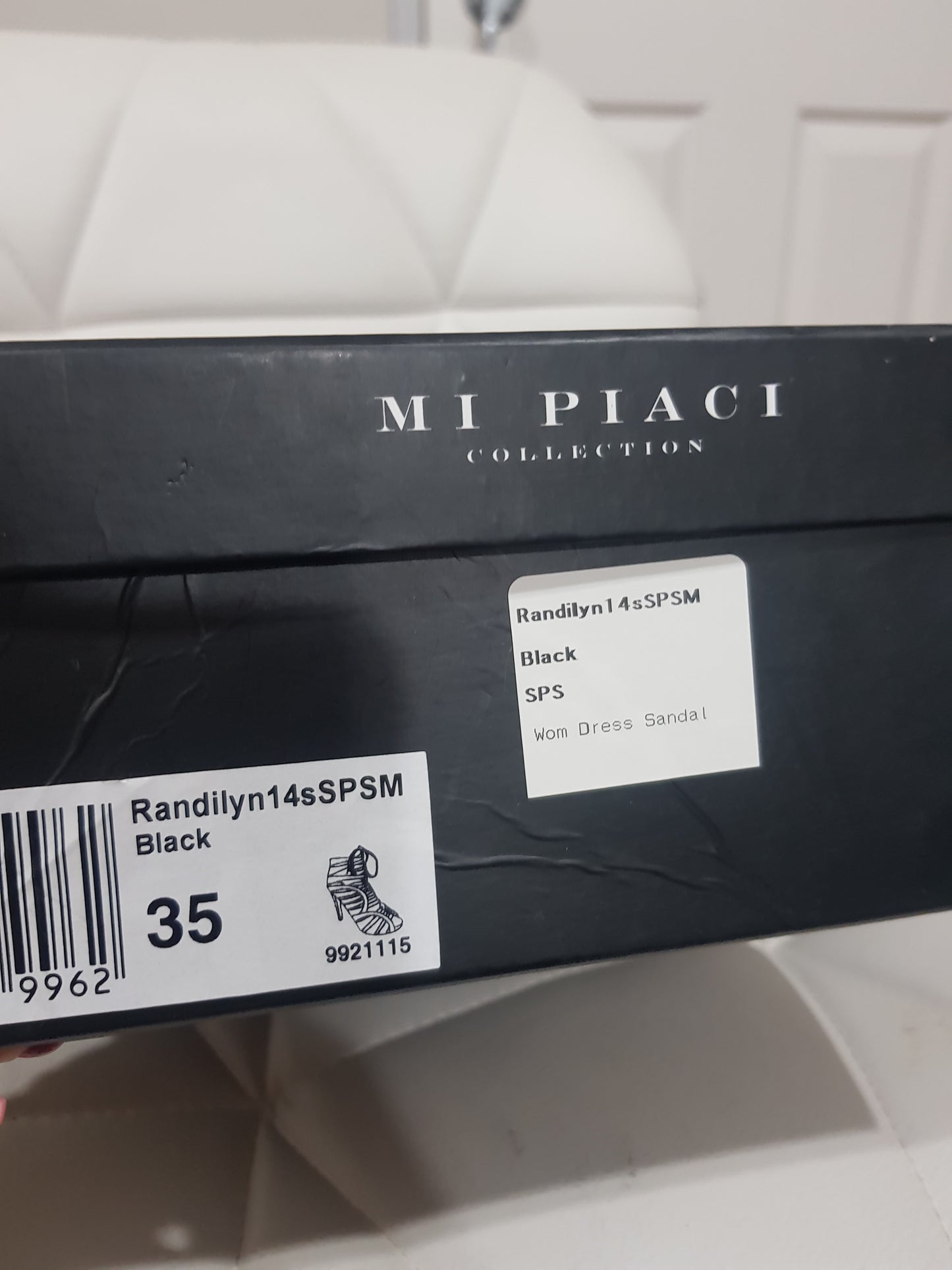 Sleek and Stylish Mi Piaci Randilyn High Heeled Sandals - Excellent Preloved Condition - Size 35