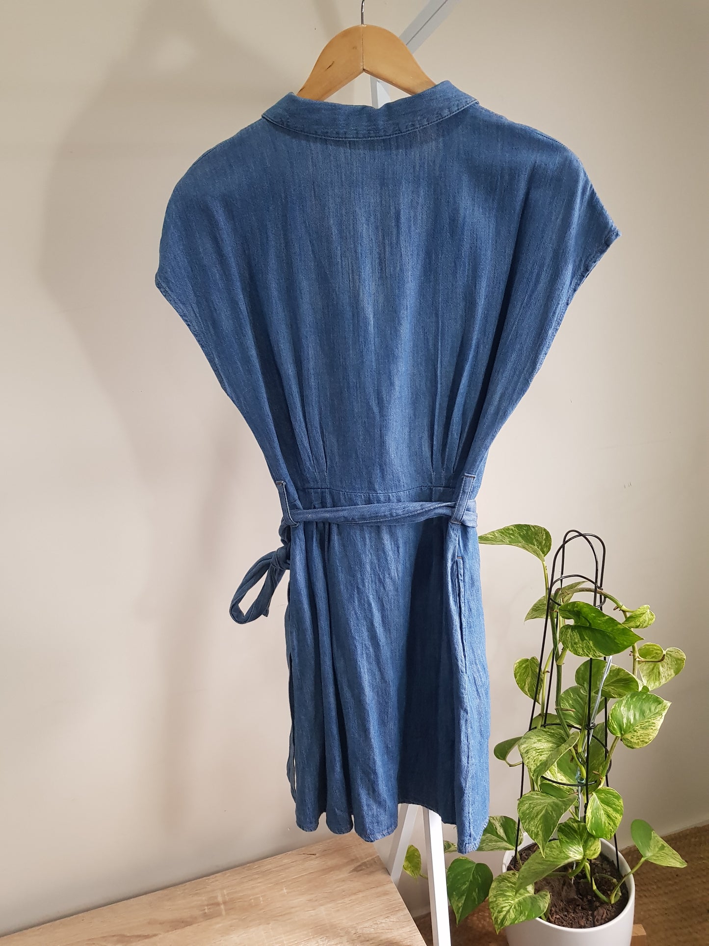 Blue Denim Zara dress. Size small.