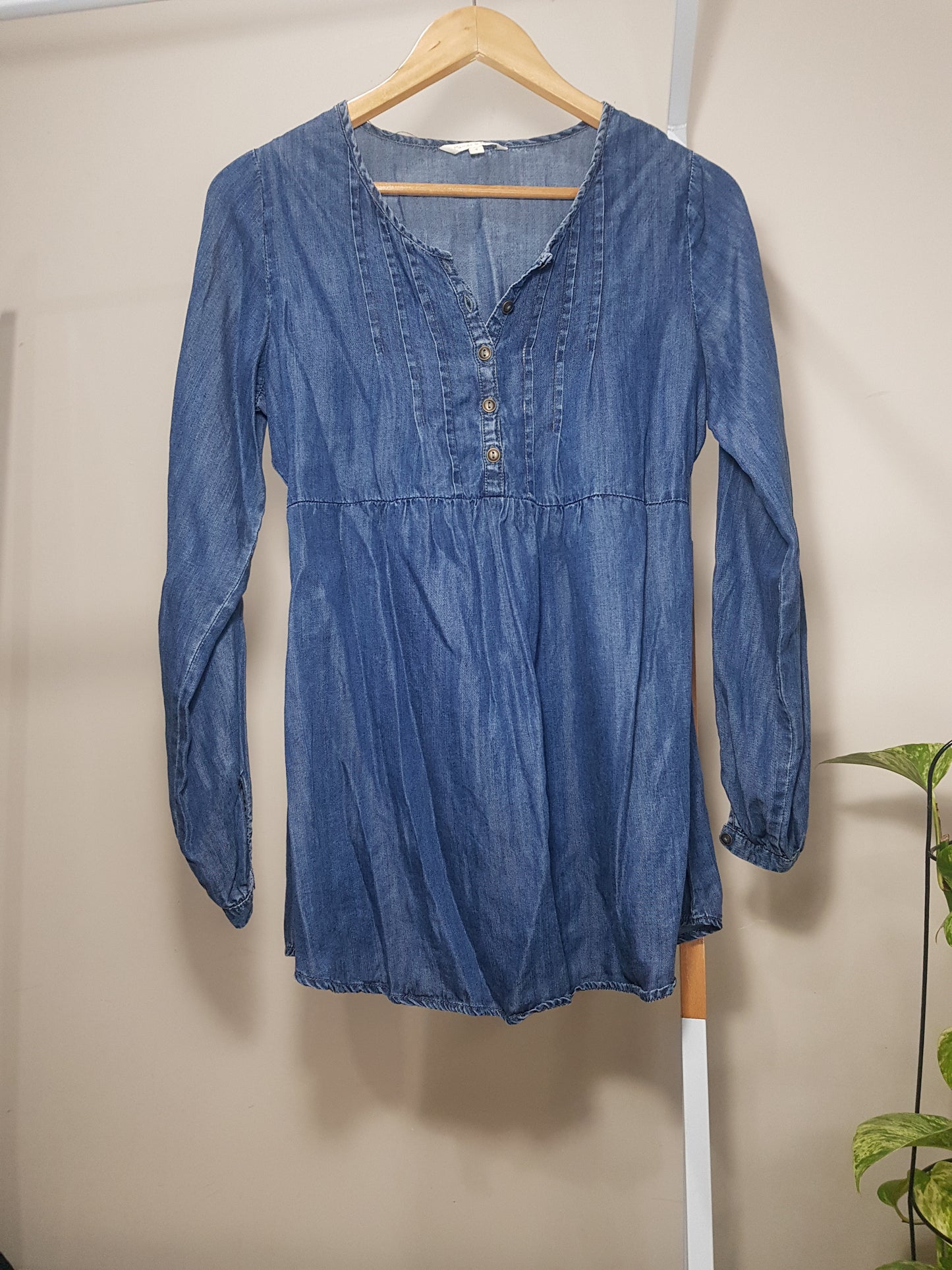 Lovely Denim Blouse - Top Maternity top