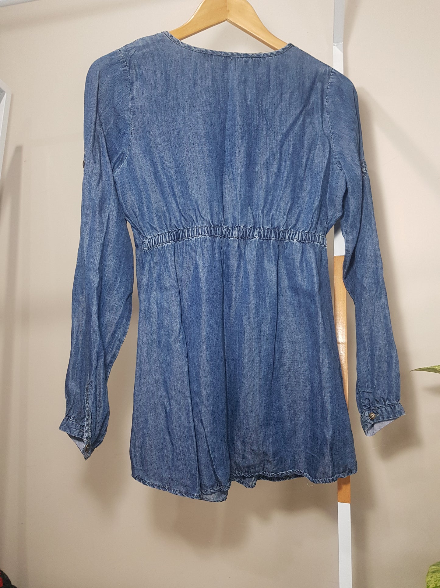 Lovely Denim Blouse - Top Maternity top