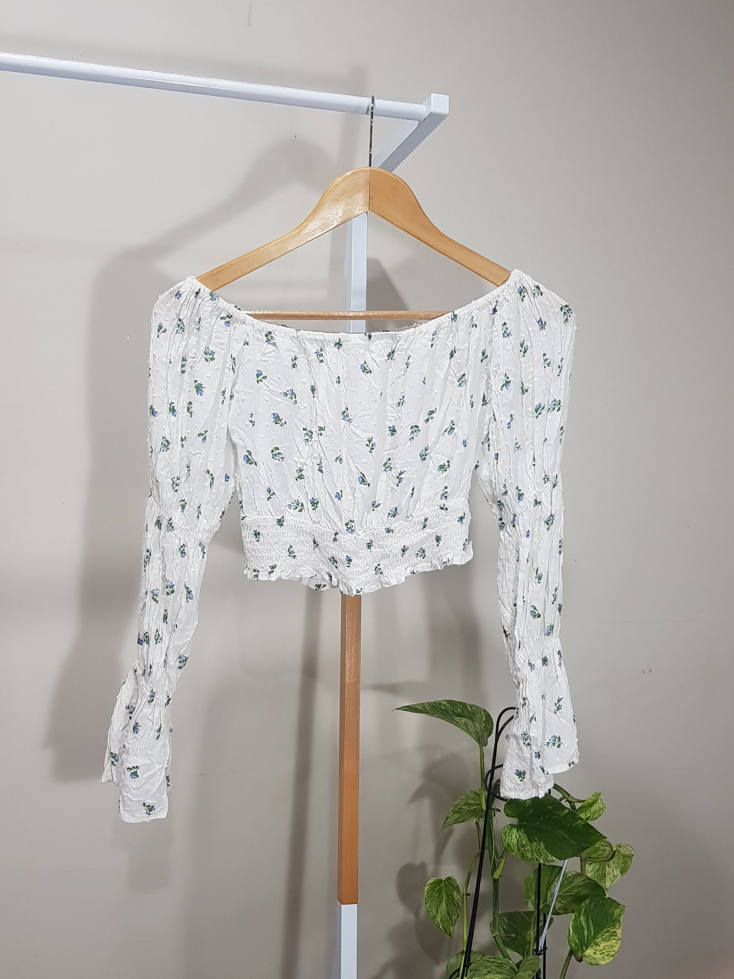 Floral Glasson Top