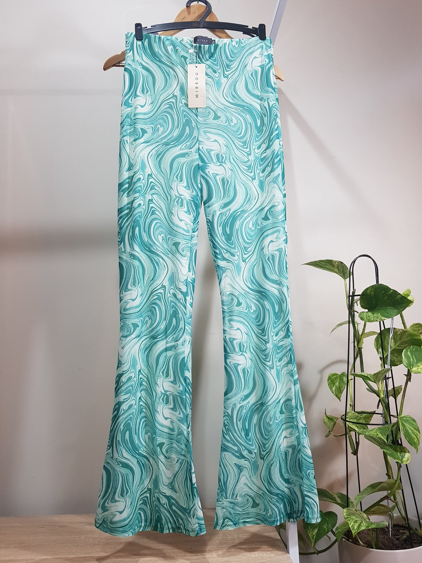 Retro Style Flare Pants