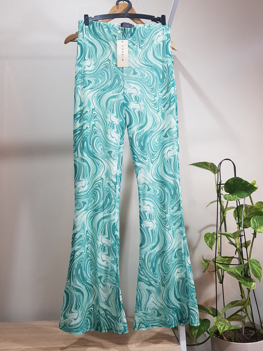 Retro Style Flare Pants