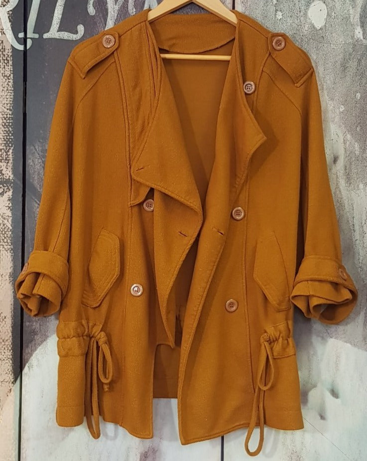 Coat Mustard parka - jacket