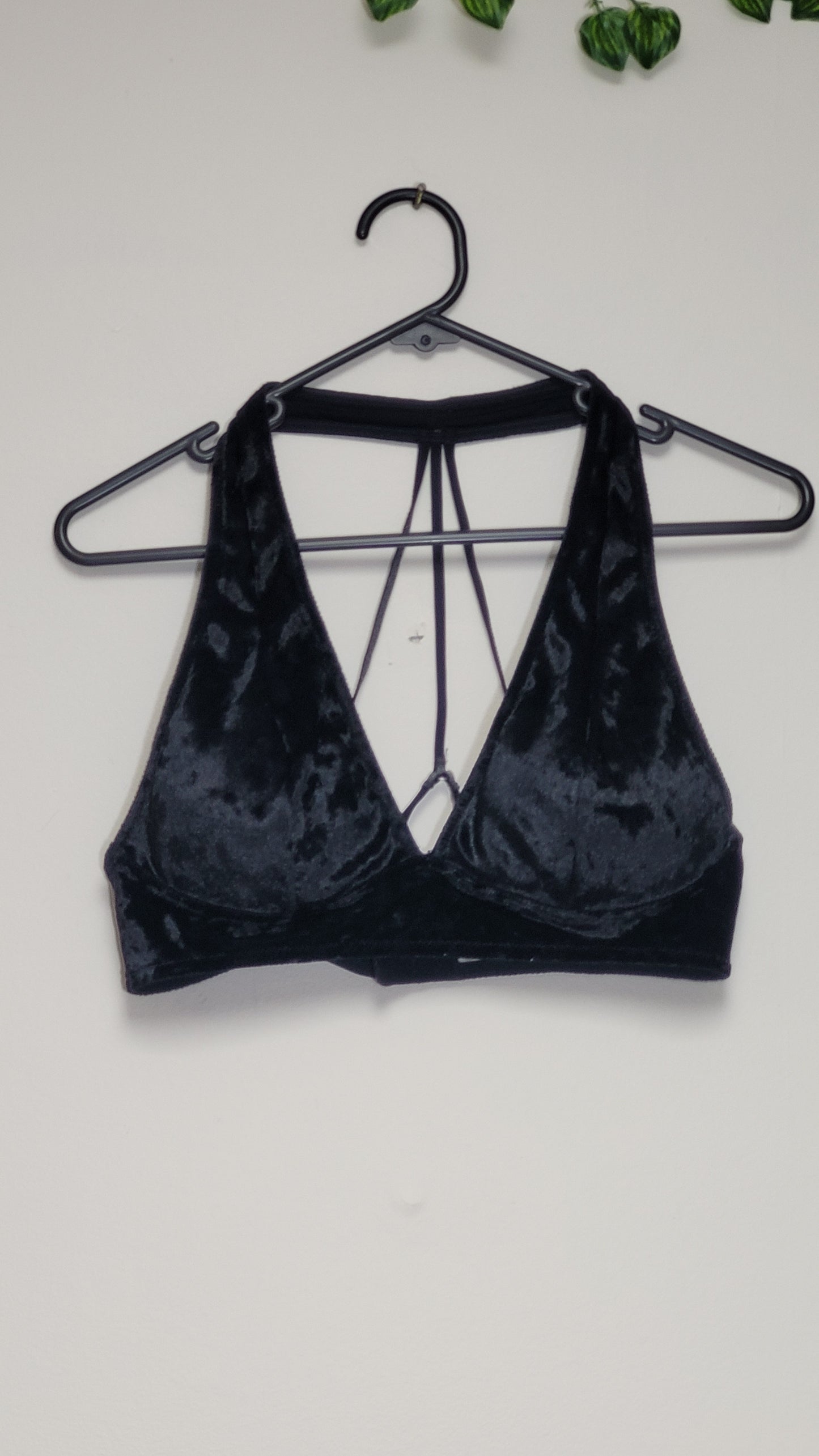 Velvet bralette