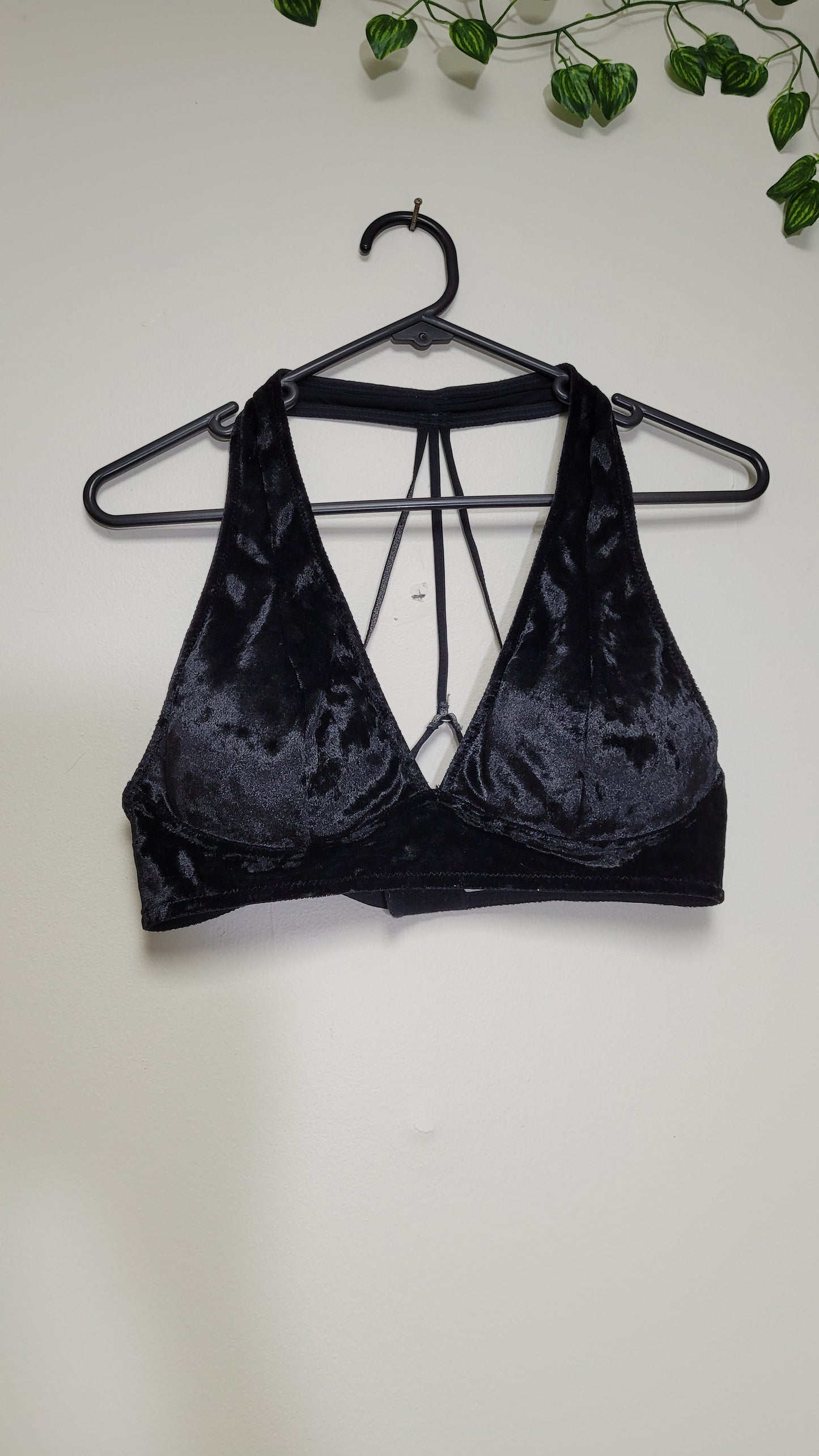 Velvet bralette