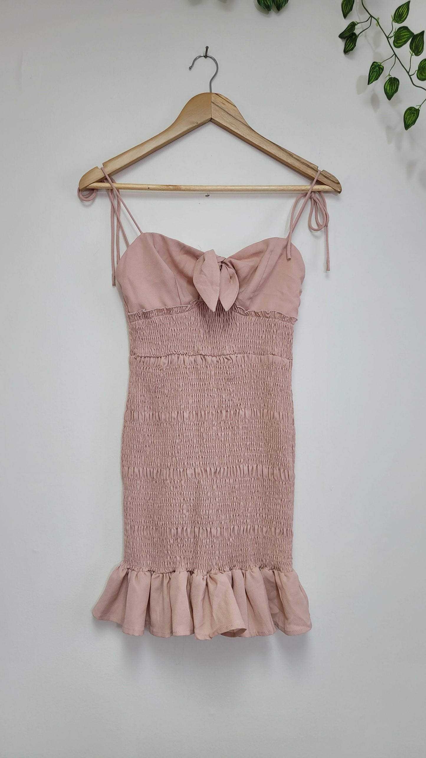 Dusty Pink Mini Dress