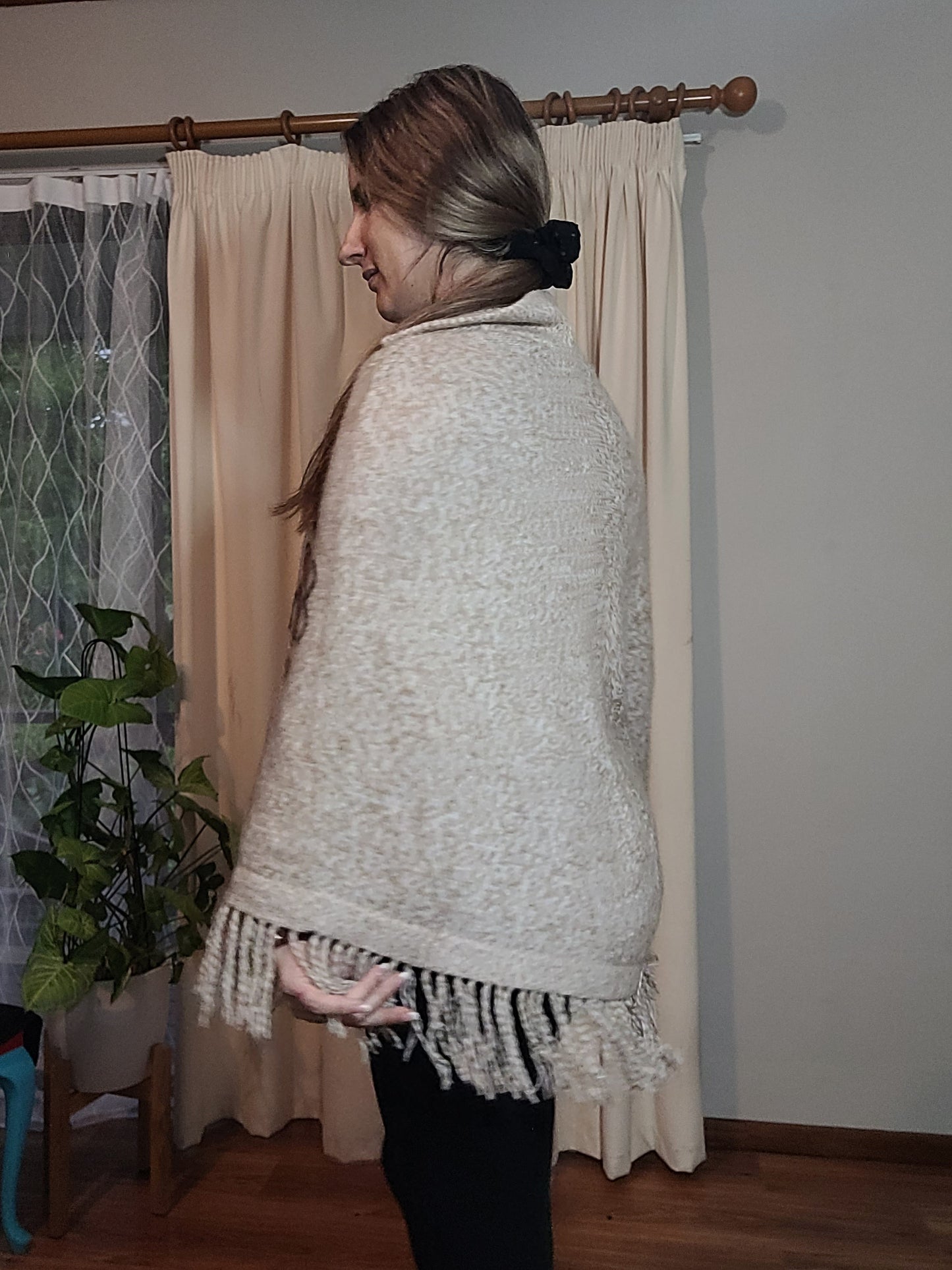 Lovely knit Poncho Bohemian Top Poncho