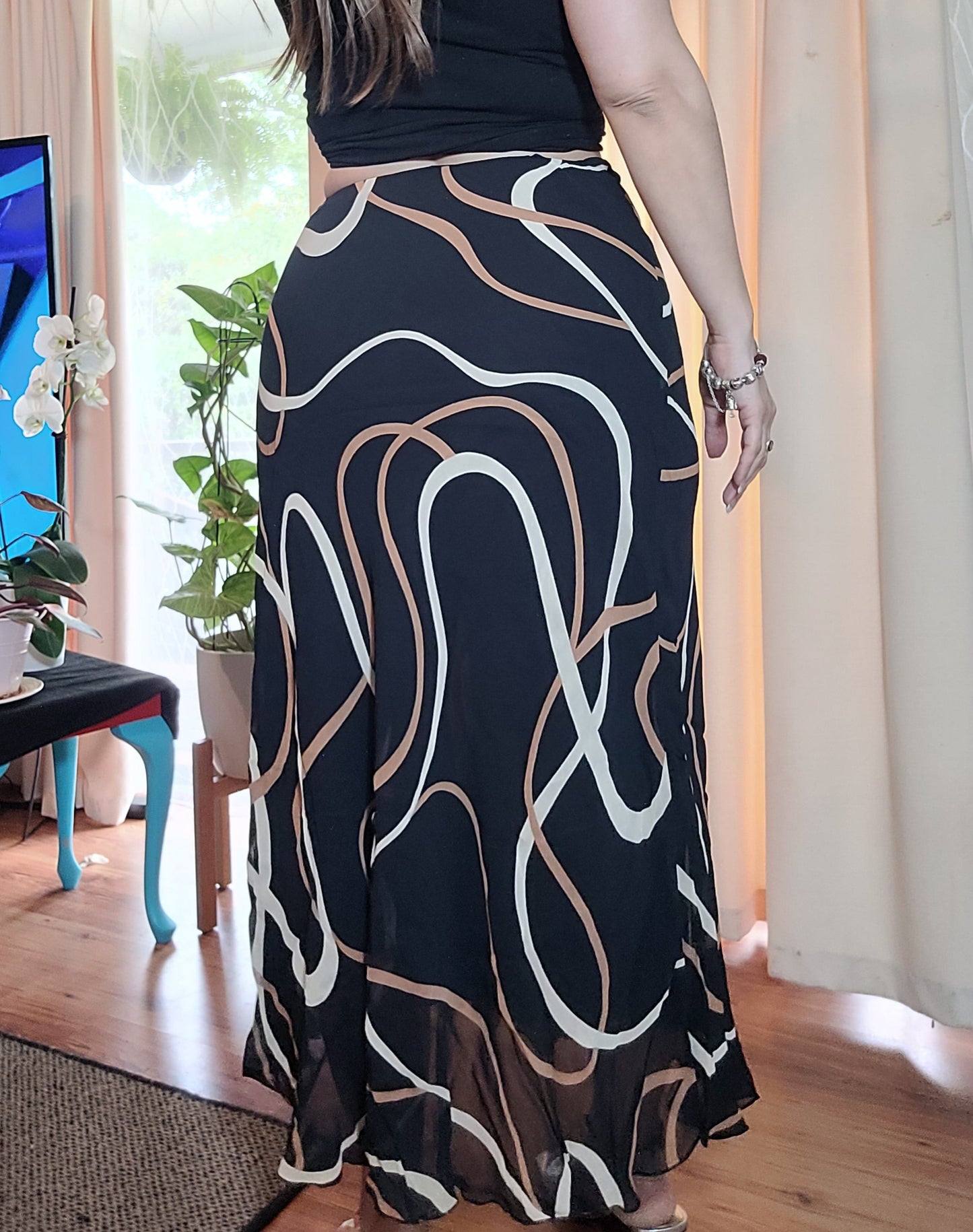 Lovely vintage skirt - Preloved maxi skirt - buy preloved skirt