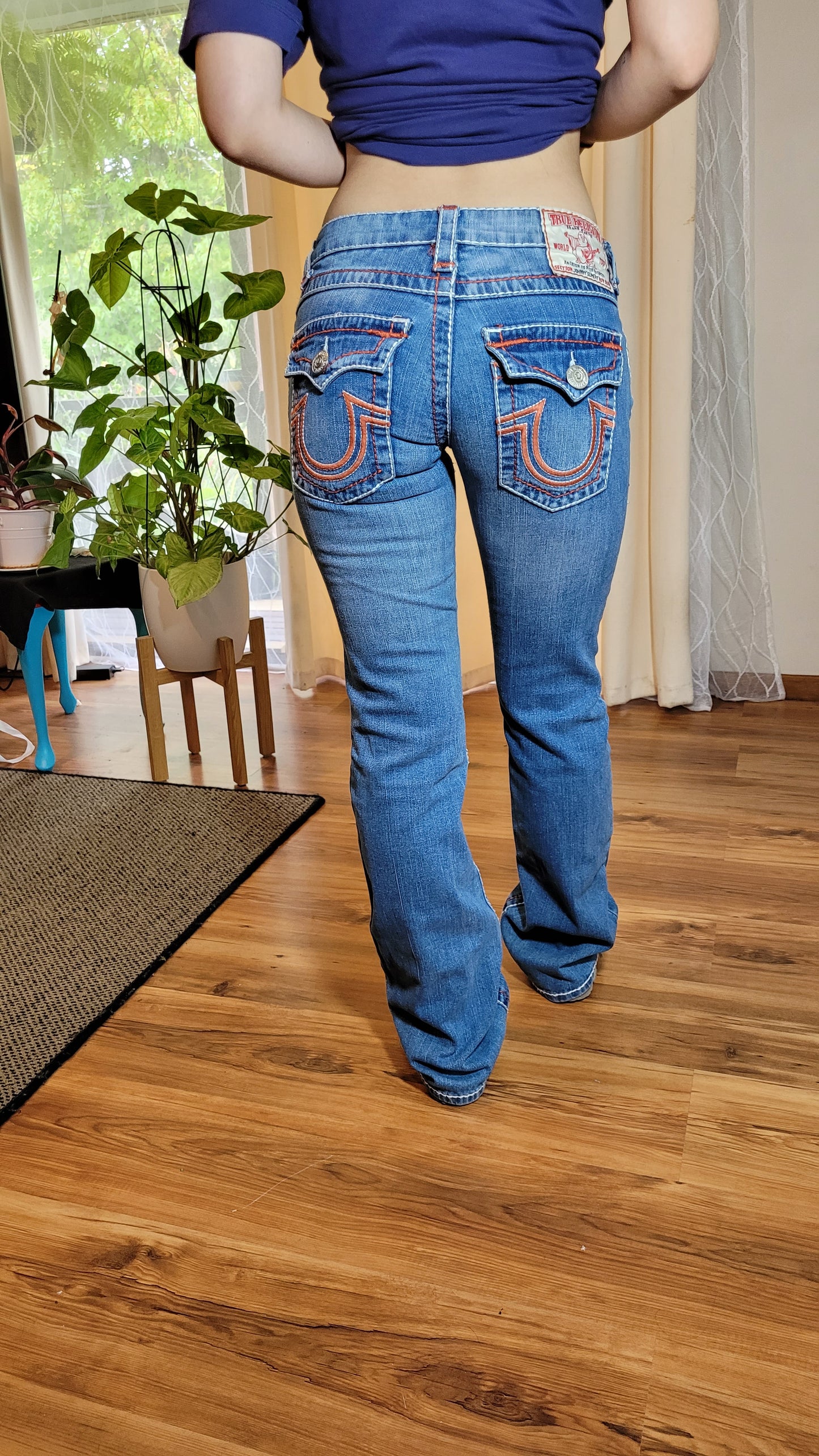 Size 24 vintage denim Y2k True Religion Jeans - Denim