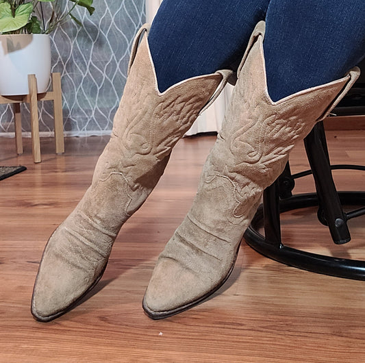 Authentic old Gringo cowboy boots - Brown boots