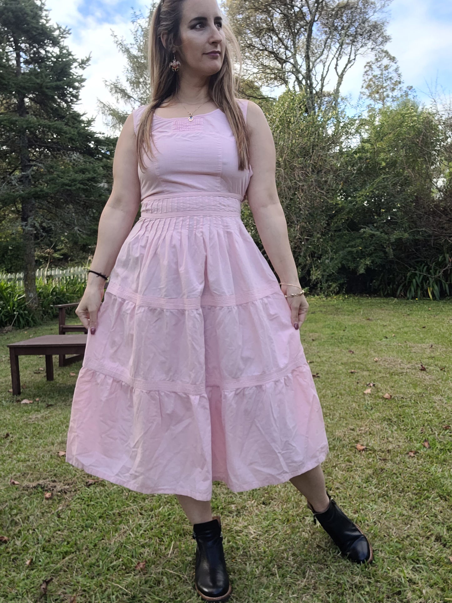 Midi Pink Dress