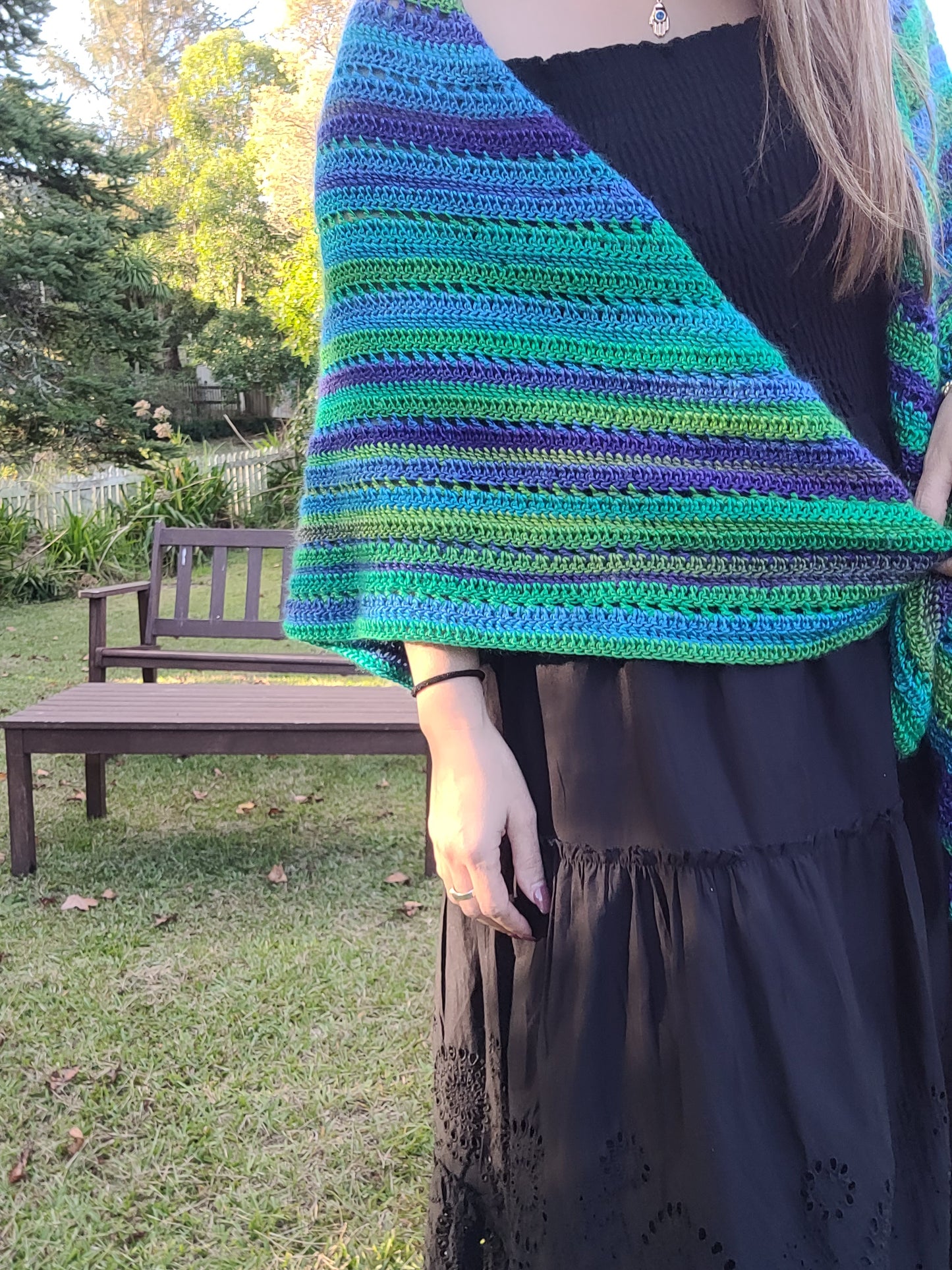 Lovely Hand made knit Poncho