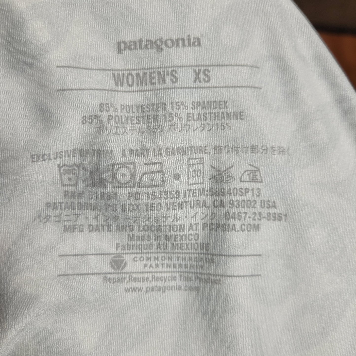 PATAGONIA 'Minette' Wayward Print Dress - Used Patagonia Dress