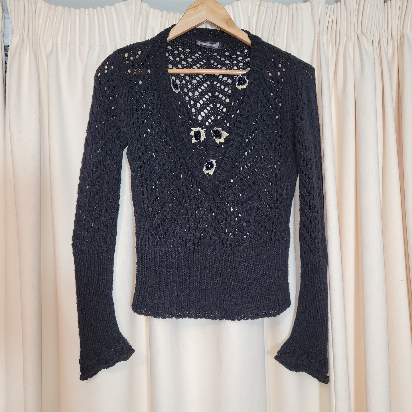 Gorgeous vintage crochet top - sweater